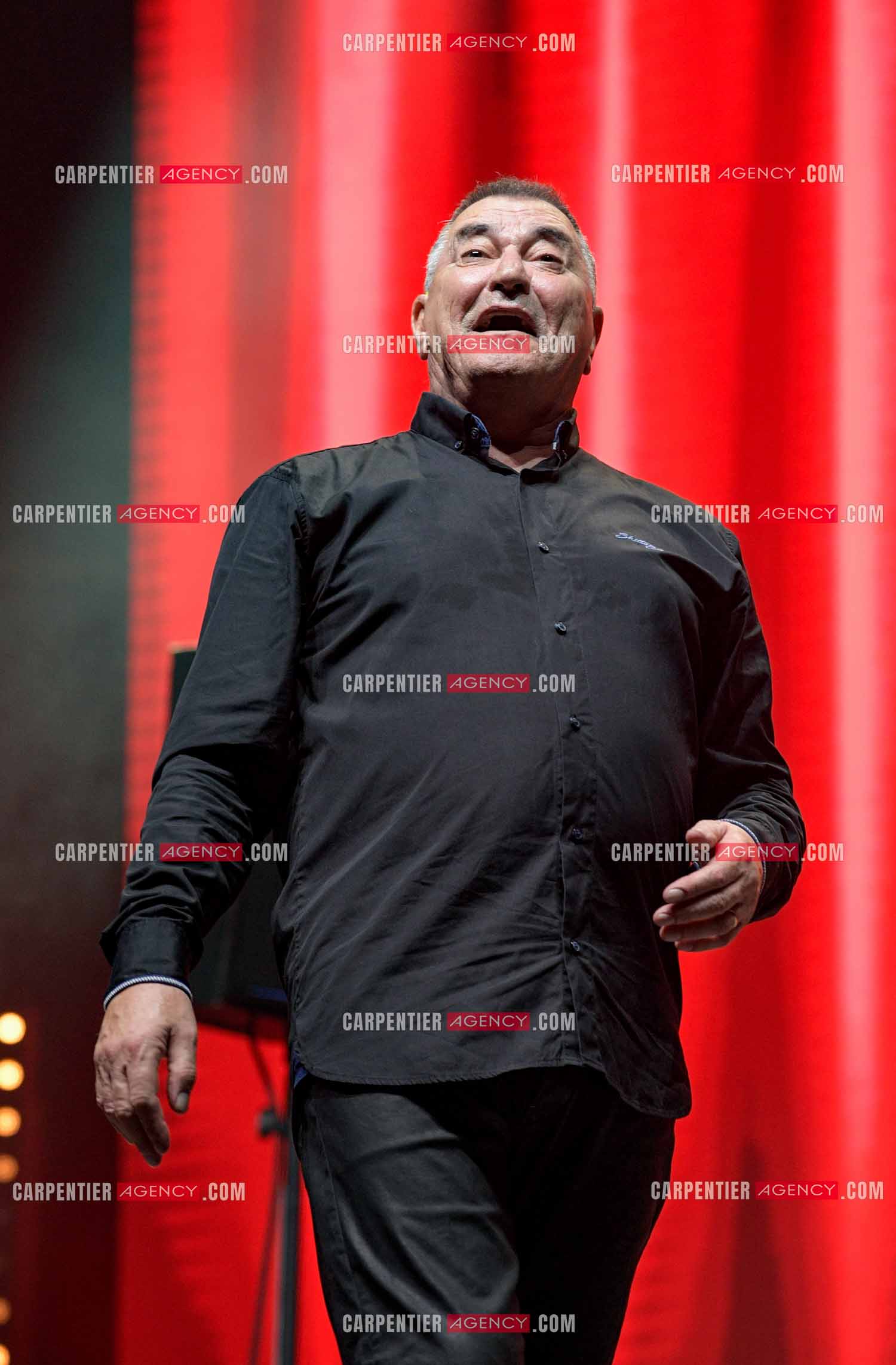 L'humoriste Jean-Marie Bigard en spectacle aux arènes de Fréjus.  ( Exclusif )
