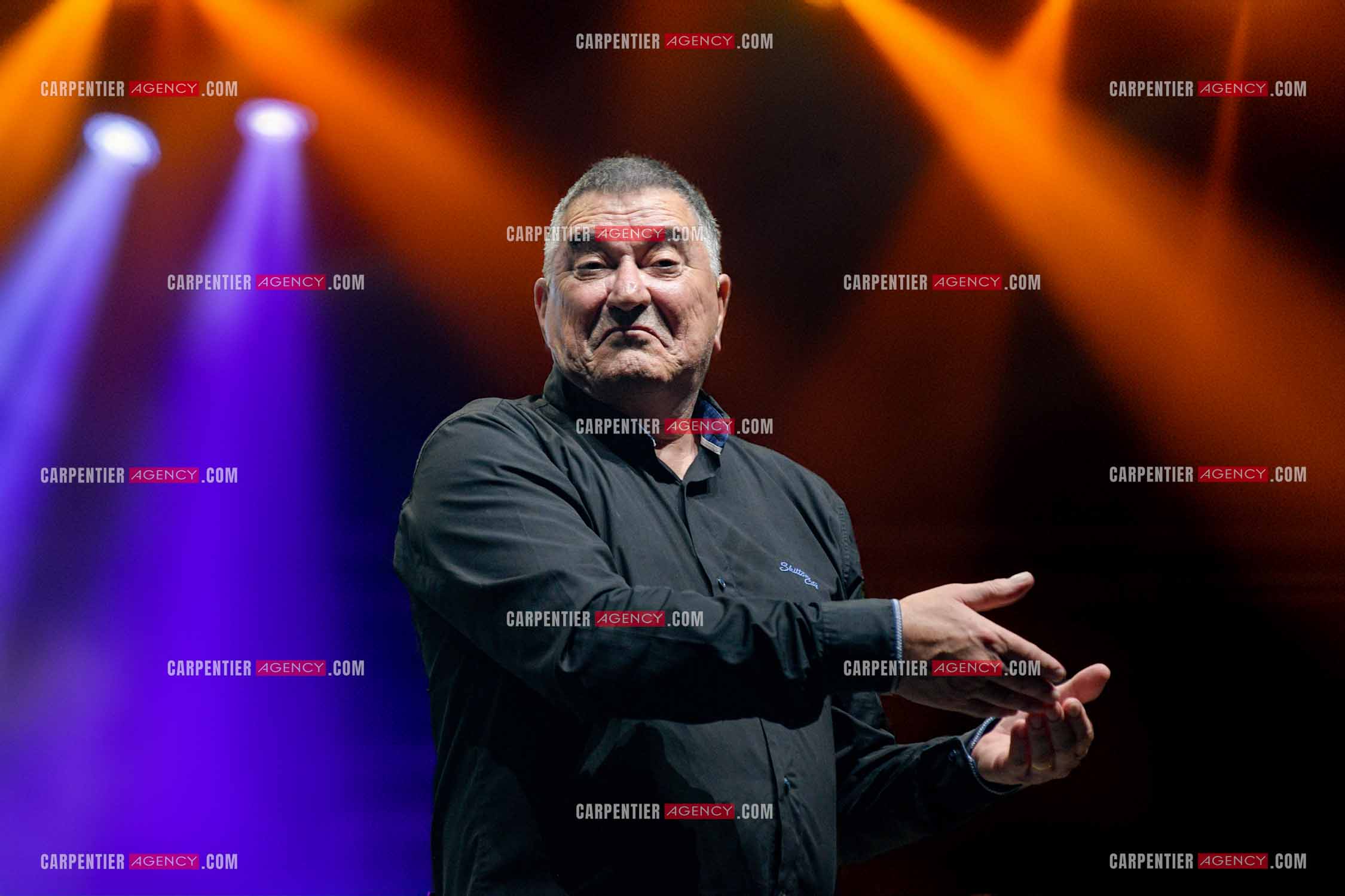 L'humoriste Jean-Marie Bigard en spectacle aux arènes de Fréjus.  ( Exclusif )
