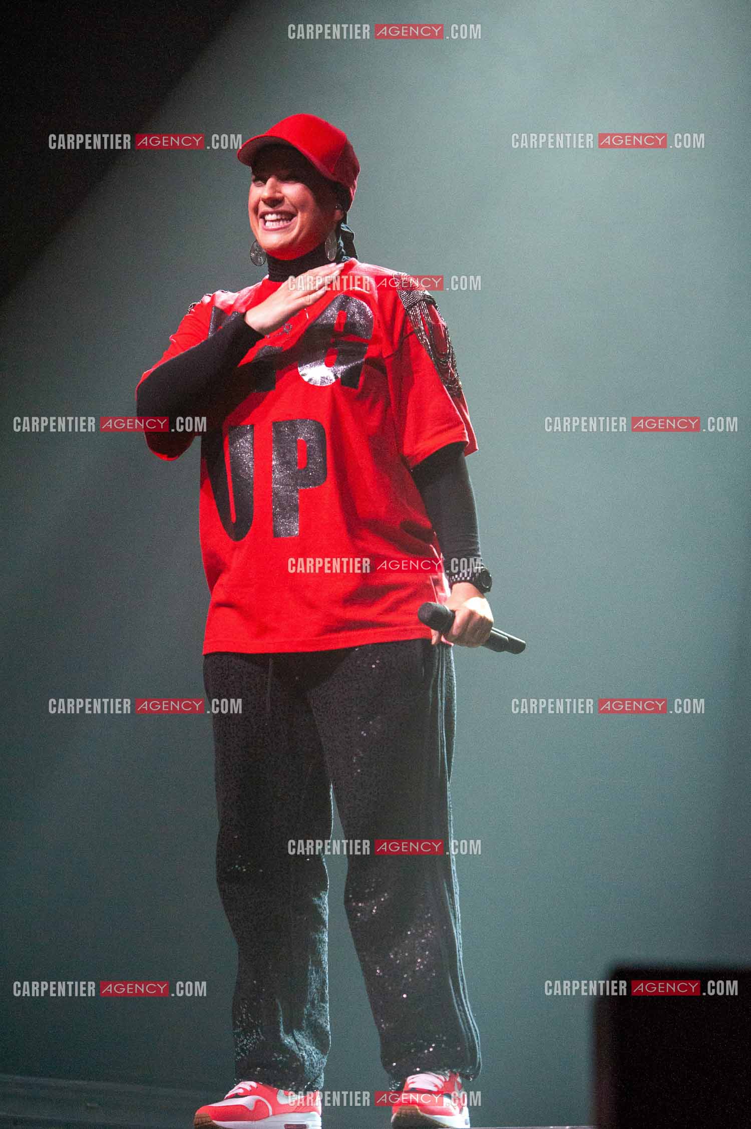 La chanteuse Diam's en concert au Zénith de Paris en 2010.    ( Exclusif )