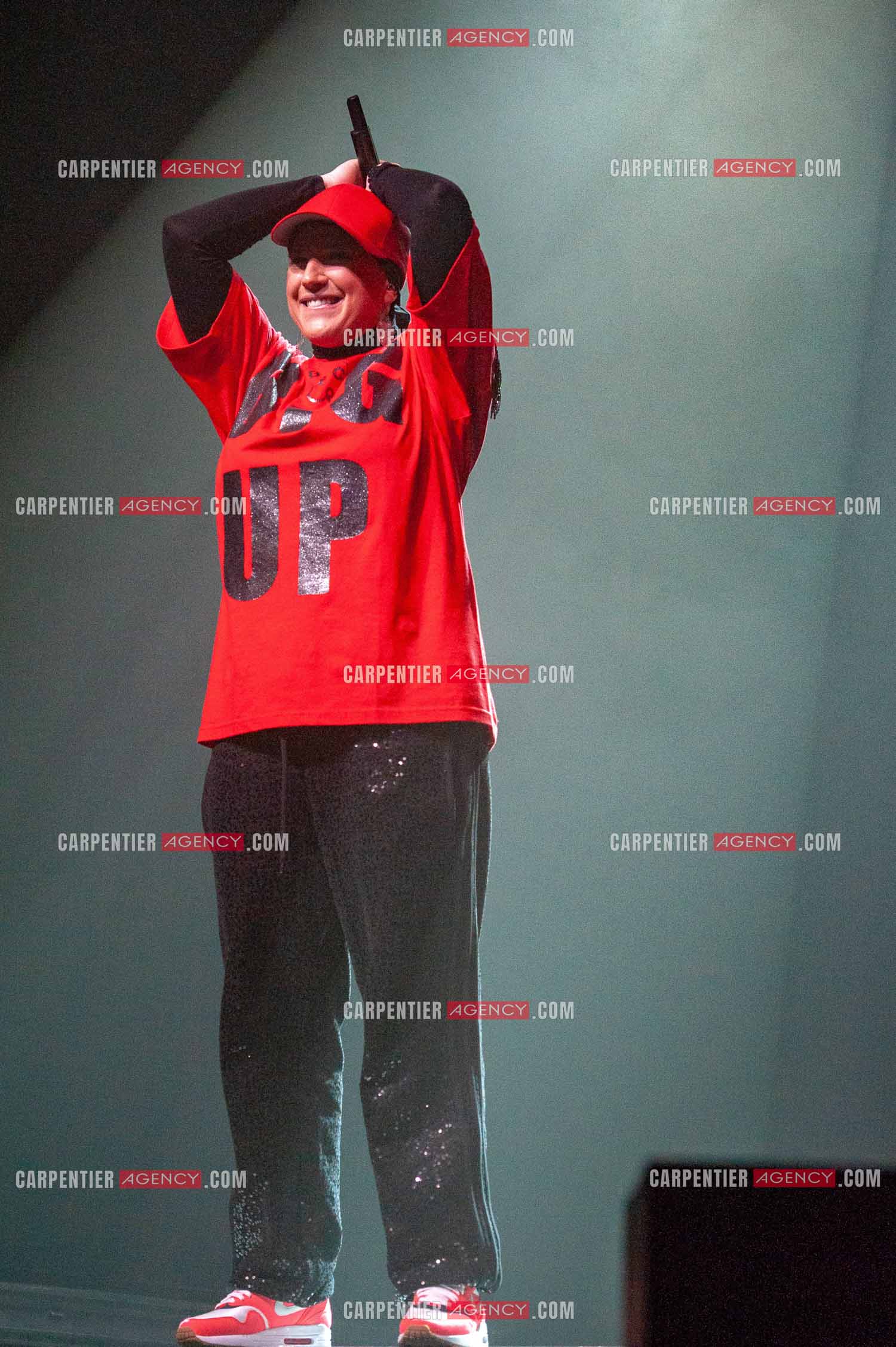 La chanteuse Diam's en concert au Zénith de Paris en 2010.    ( Exclusif )