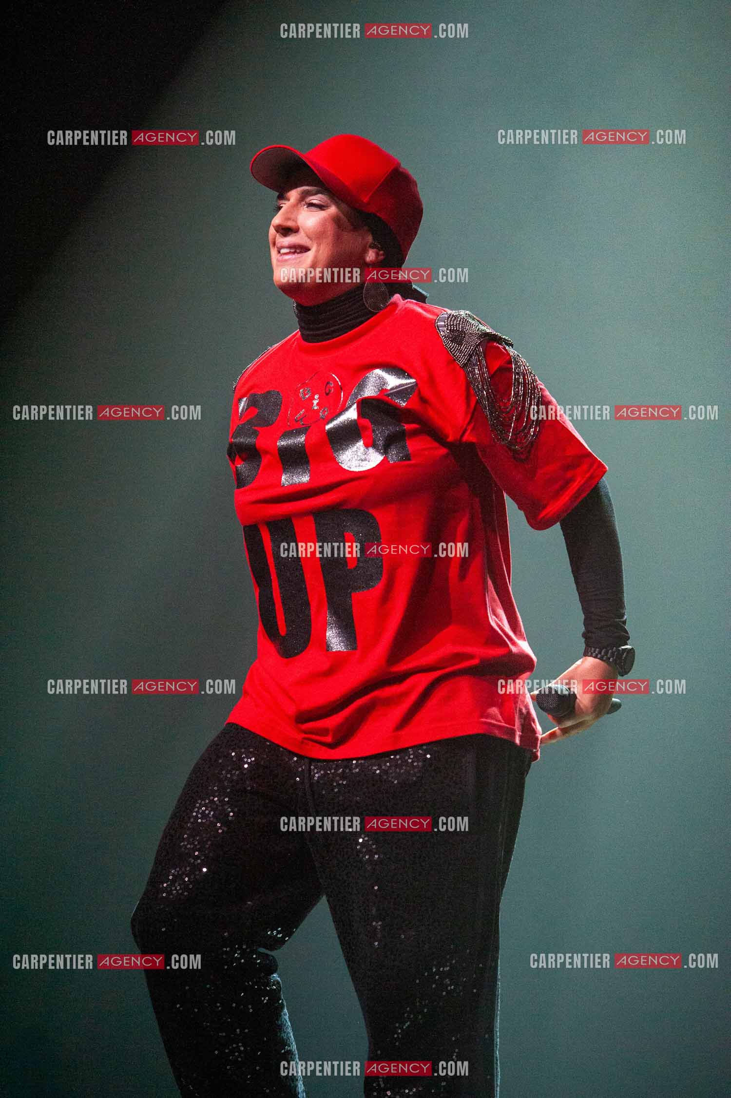 La chanteuse Diam's en concert au Zénith de Paris en 2010.    ( Exclusif )