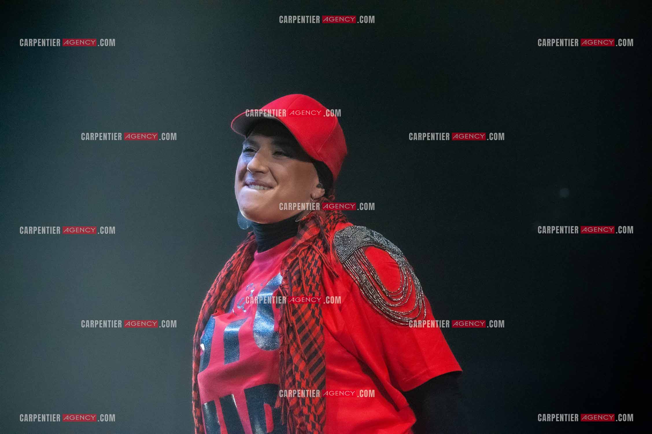 La chanteuse Diam's en concert au Zénith de Paris en 2010.    ( Exclusif )