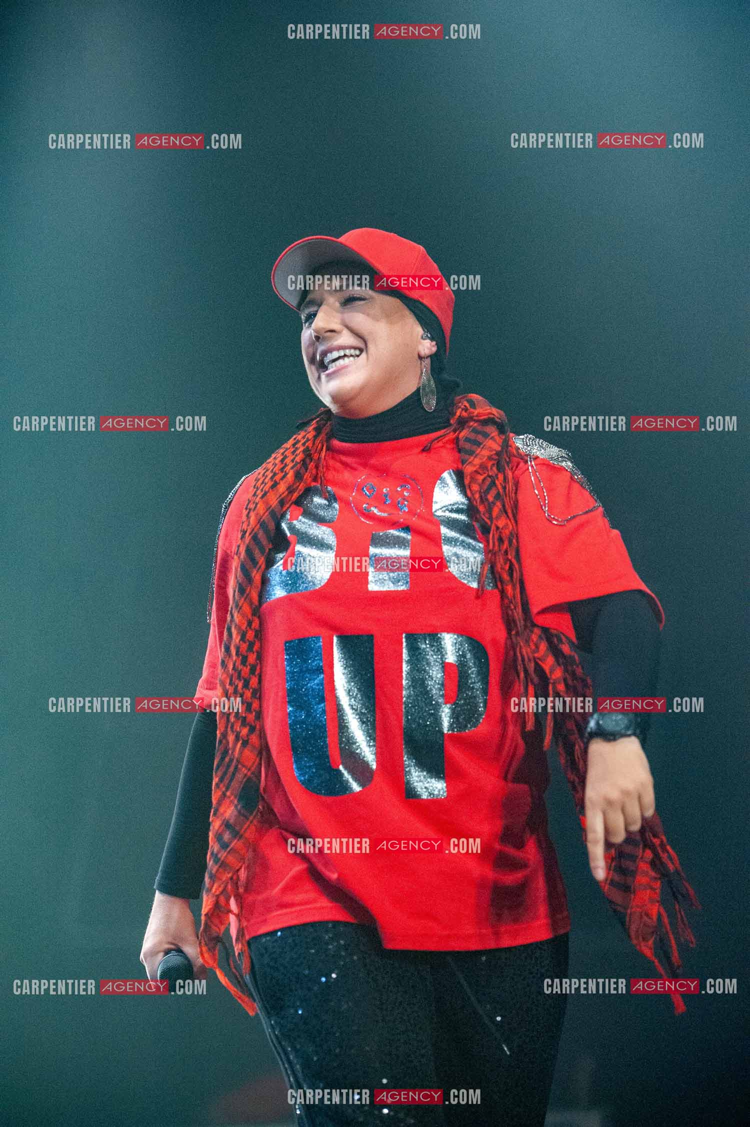 La chanteuse Diam's en concert au Zénith de Paris en 2010.    ( Exclusif )