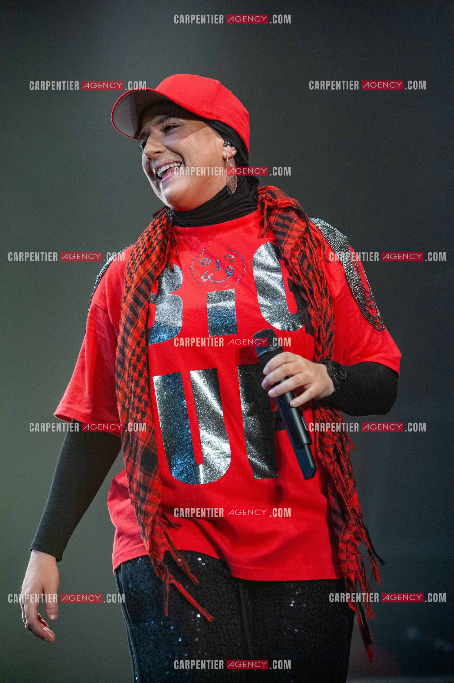 La chanteuse Diam's en concert au Zénith de Paris en 2010.    ( Exclusif )