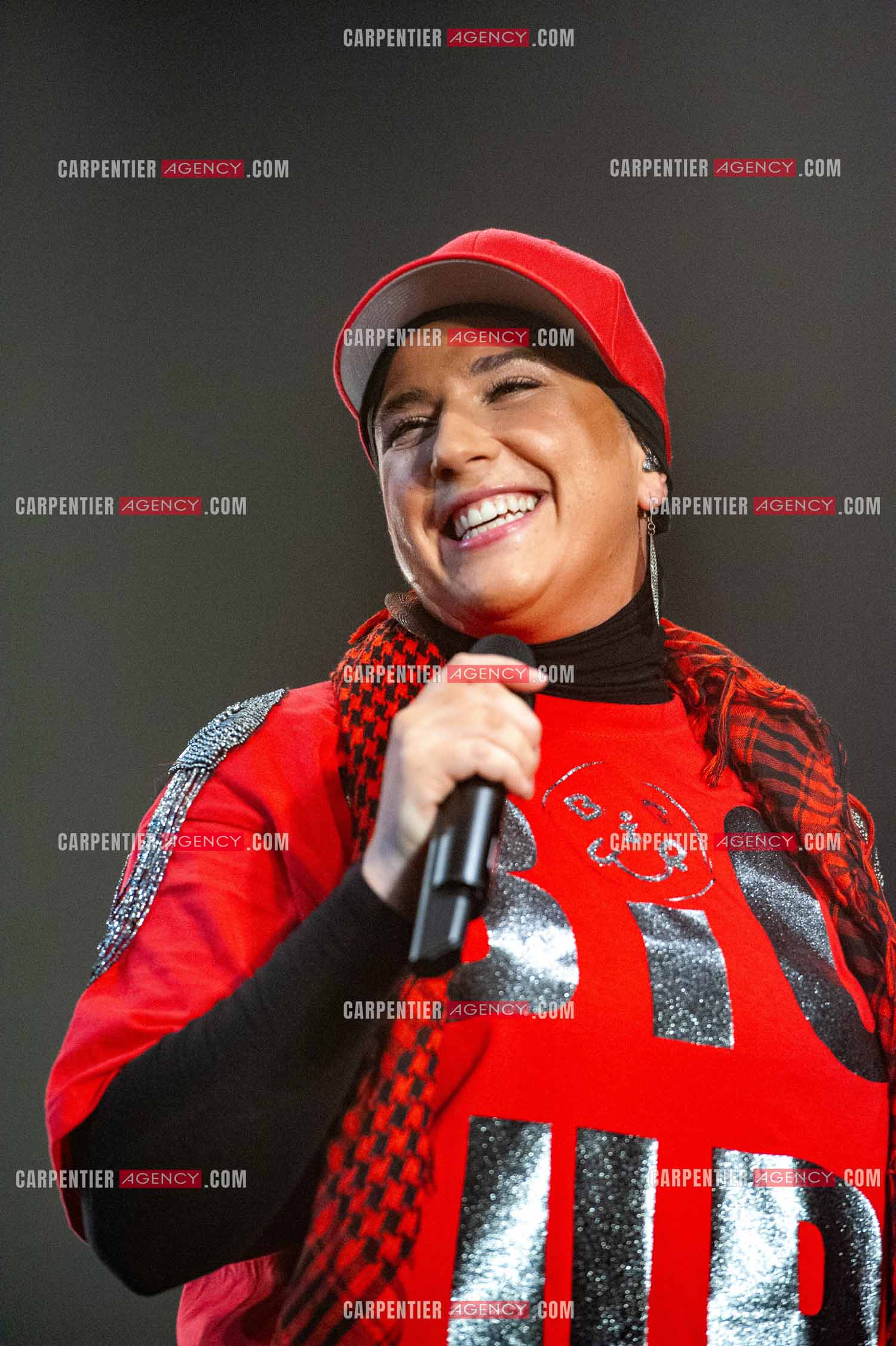 La chanteuse Diam's en concert au Zénith de Paris en 2010.    ( Exclusif )