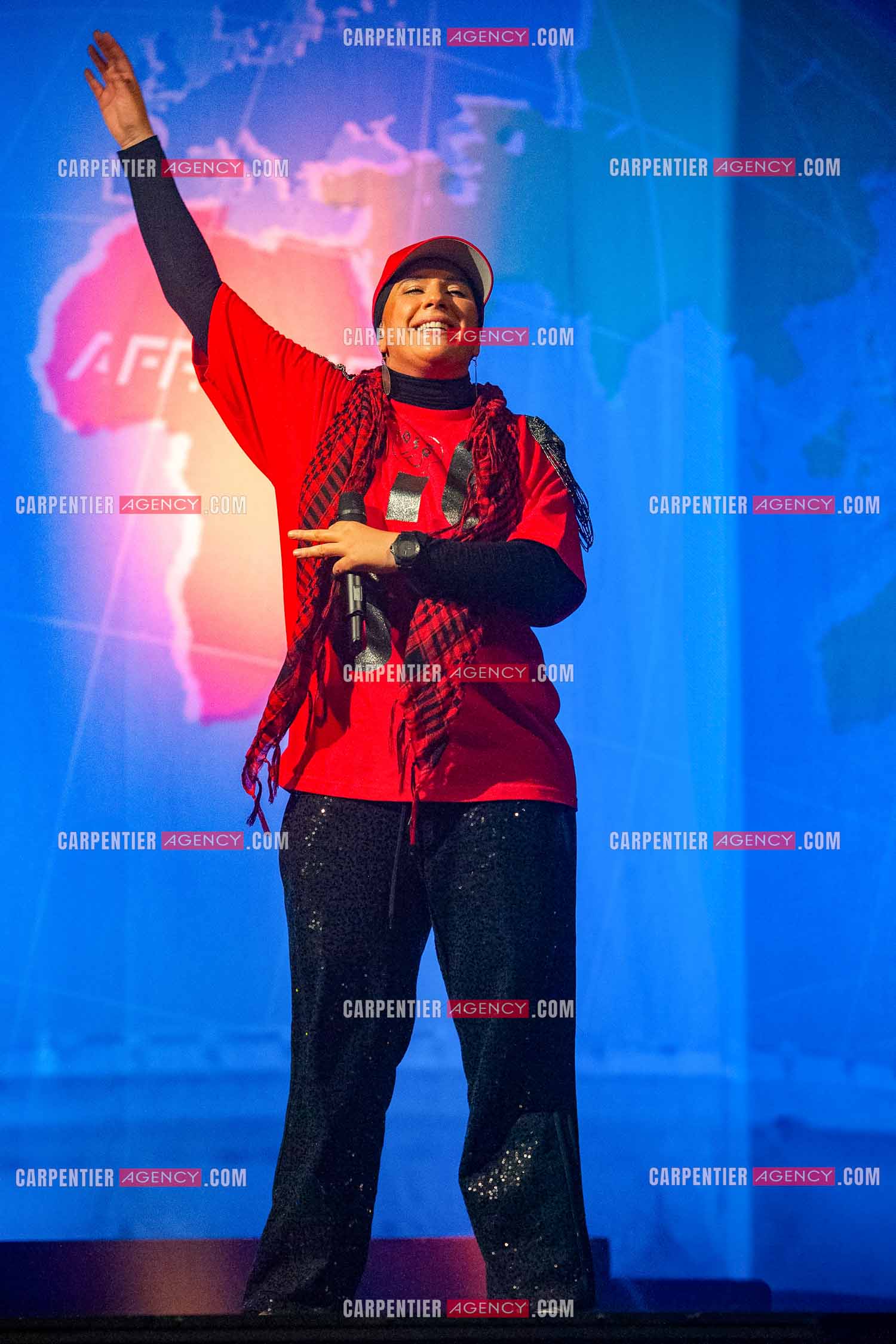 La chanteuse Diam's en concert au Zénith de Paris en 2010.    ( Exclusif )