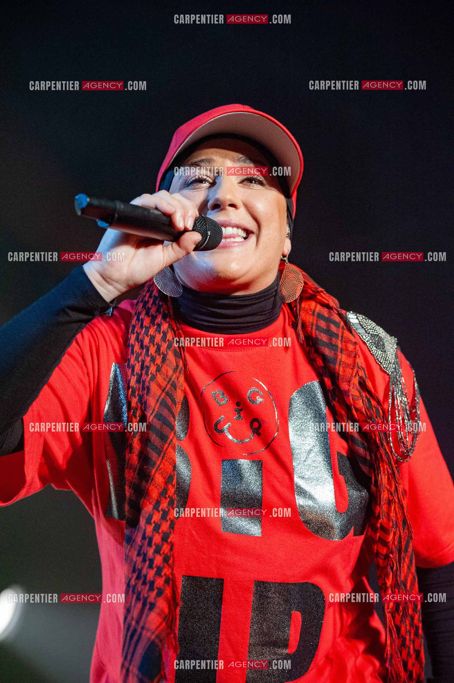 La chanteuse Diam's en concert au Zénith de Paris en 2010.    ( Exclusif )