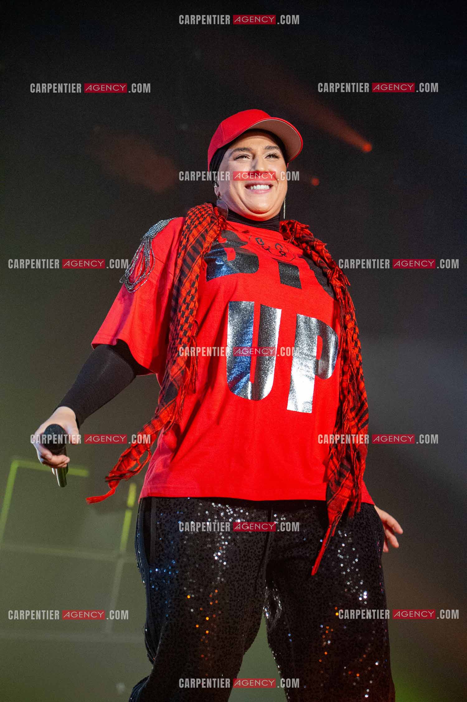 La chanteuse Diam's en concert au Zénith de Paris en 2010.    ( Exclusif )