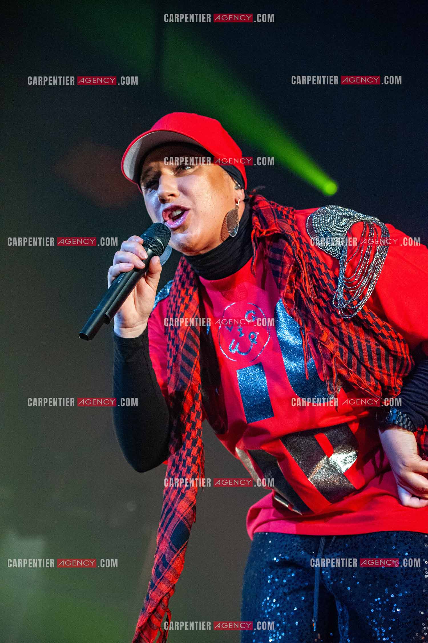 La chanteuse Diam's en concert au Zénith de Paris en 2010.    ( Exclusif )