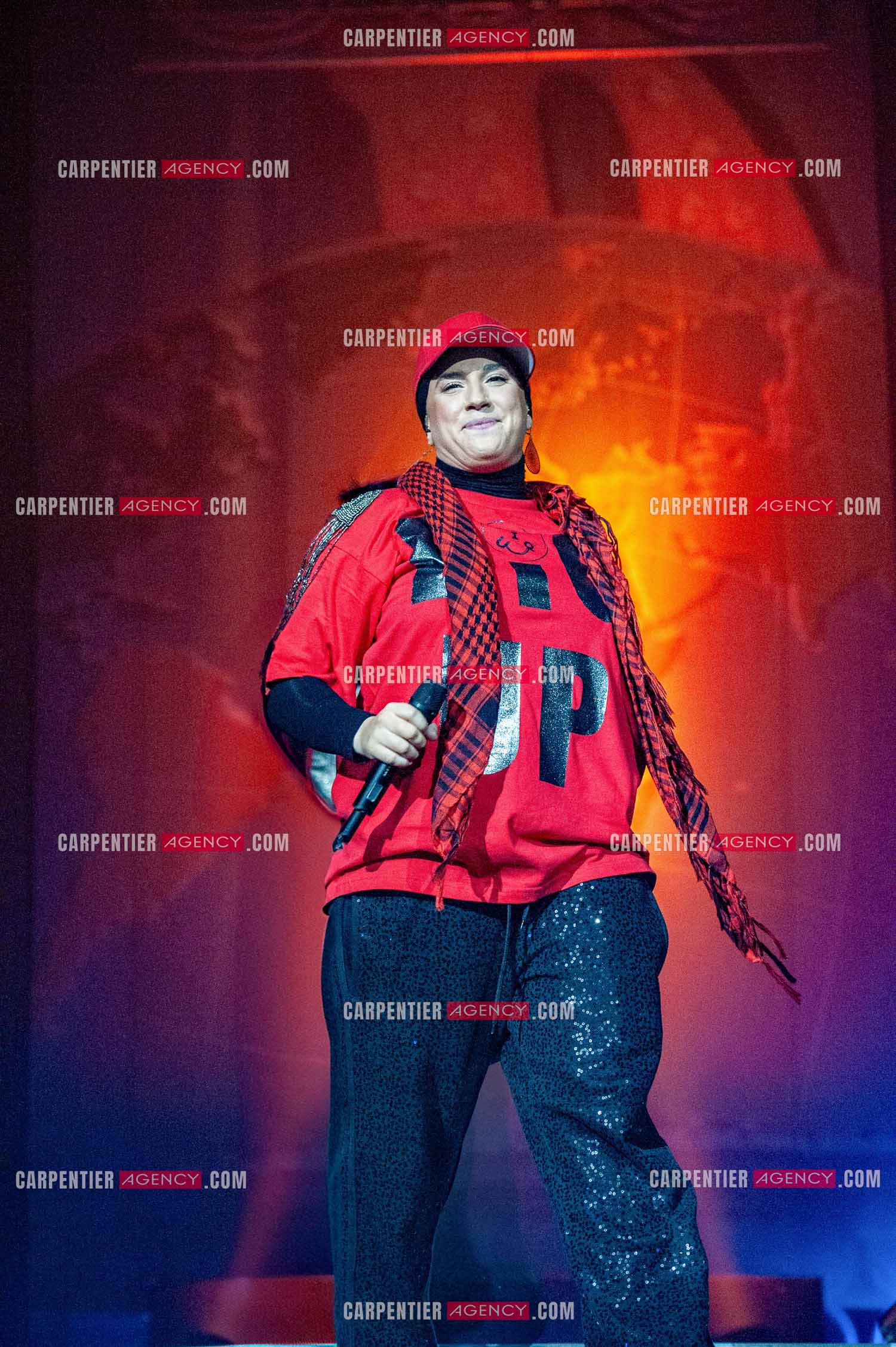 La chanteuse Diam's en concert au Zénith de Paris en 2010.    ( Exclusif )