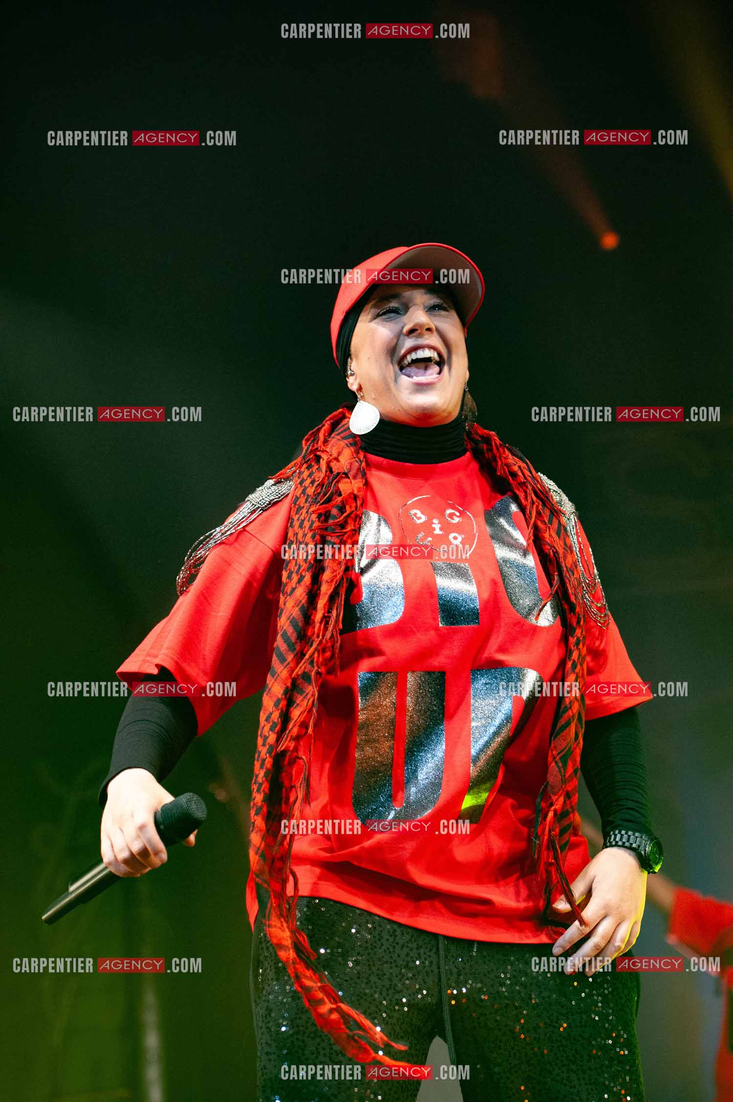 La chanteuse Diam's en concert au Zénith de Paris en 2010.    ( Exclusif )