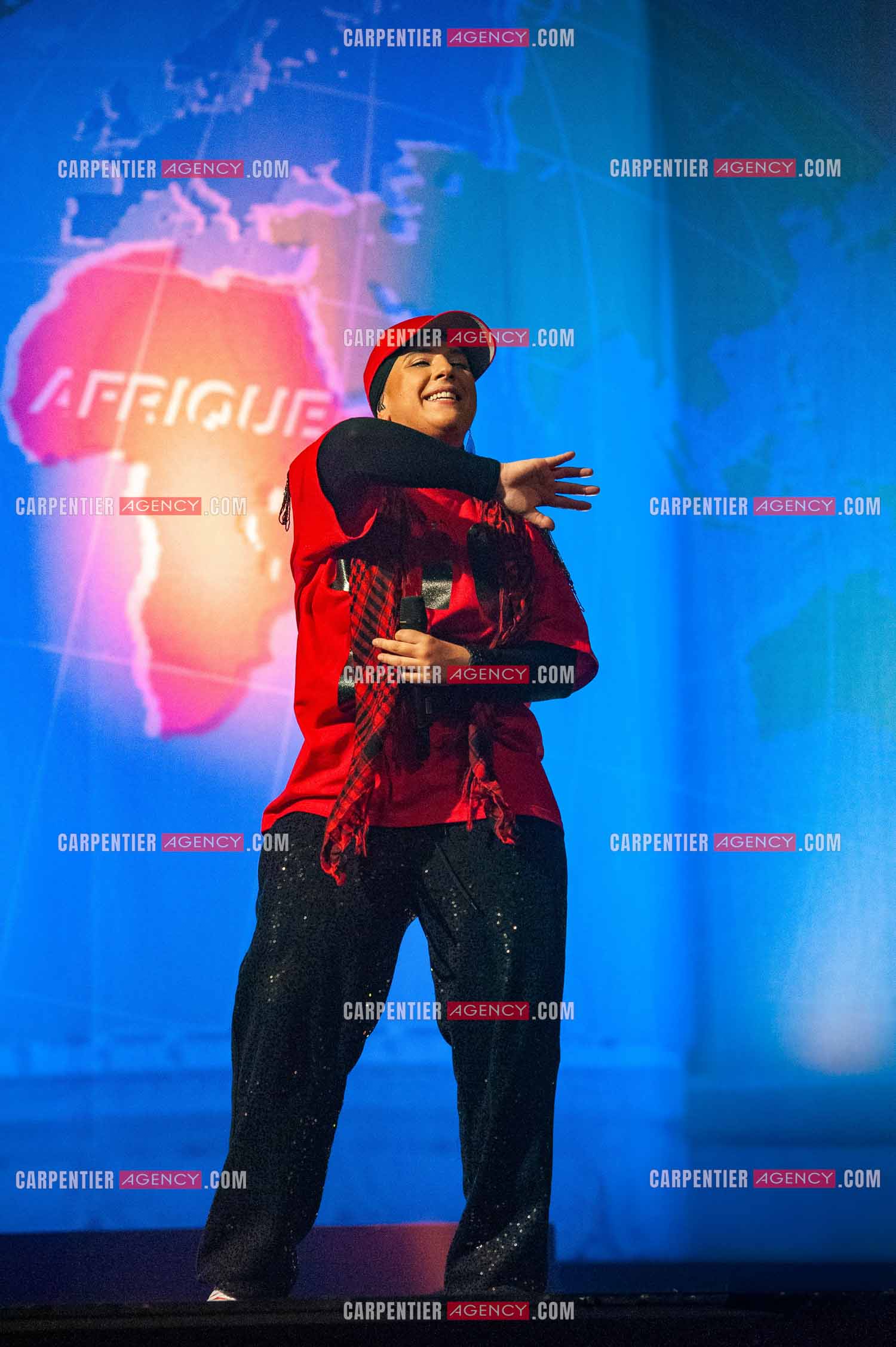 La chanteuse Diam's en concert au Zénith de Paris en 2010.    ( Exclusif )