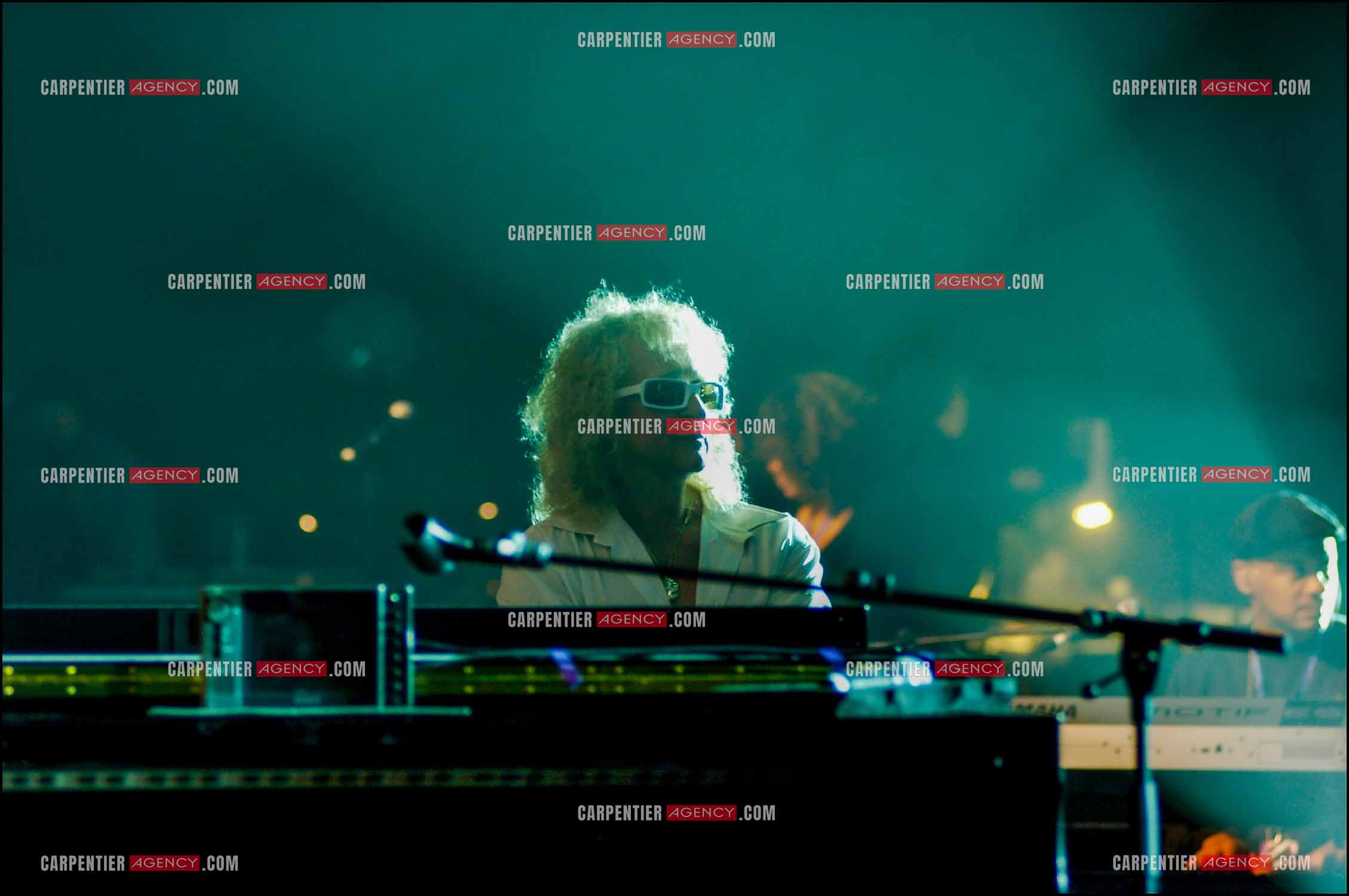 Le chanteur Michel Polnareff lors de ses répétitions au Zénith de Limoges avant d'entamer sa tournée sur toute la France en passant par le POPB de Paris Bercy.         ( Exclusif )