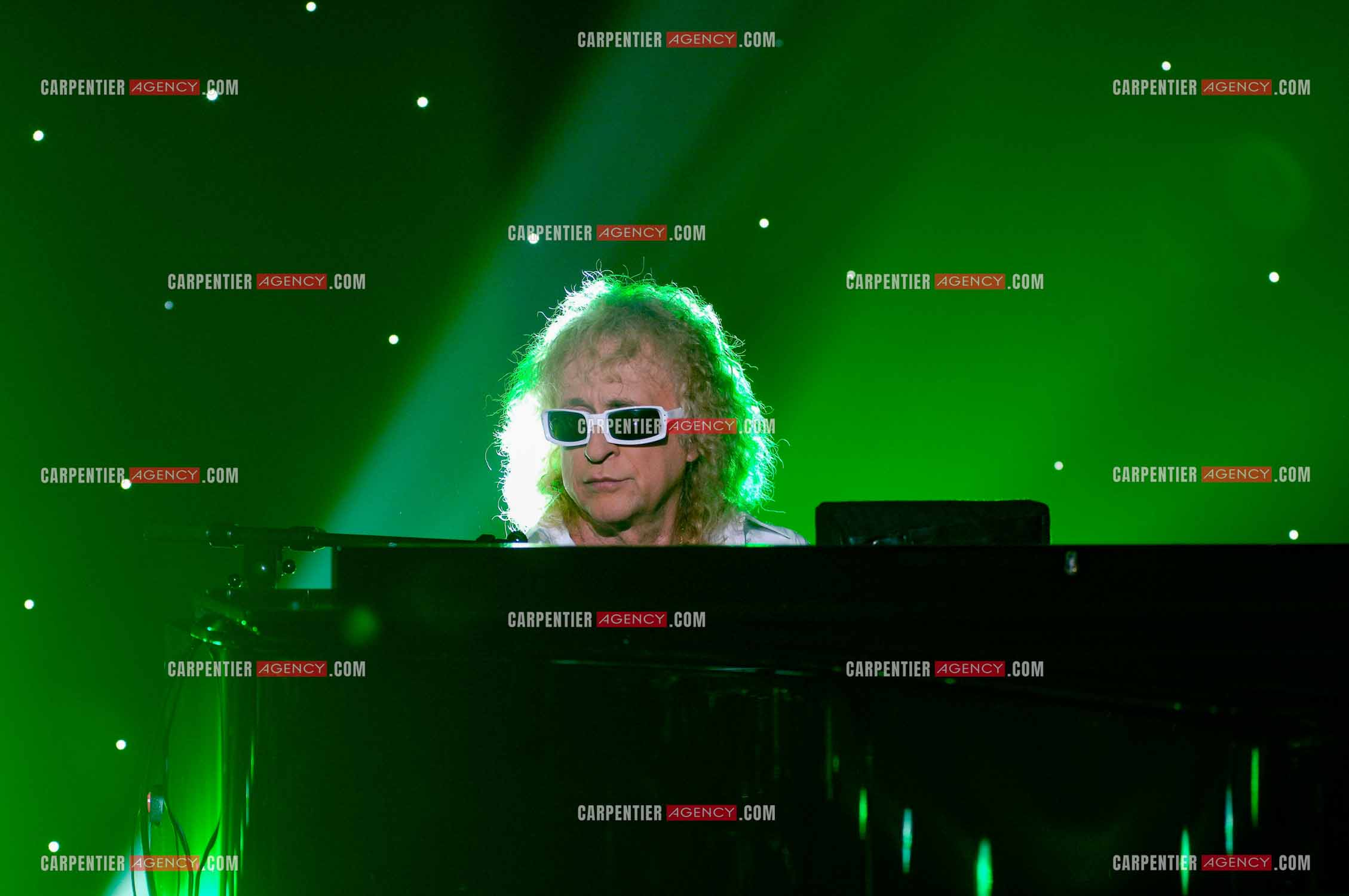 Le chanteur Michel Polnareff lors de ses répétitions au Zénith de Limoges avant d'entamer sa tournée sur toute la France en passant par le POPB de Paris Bercy.         ( Exclusif )