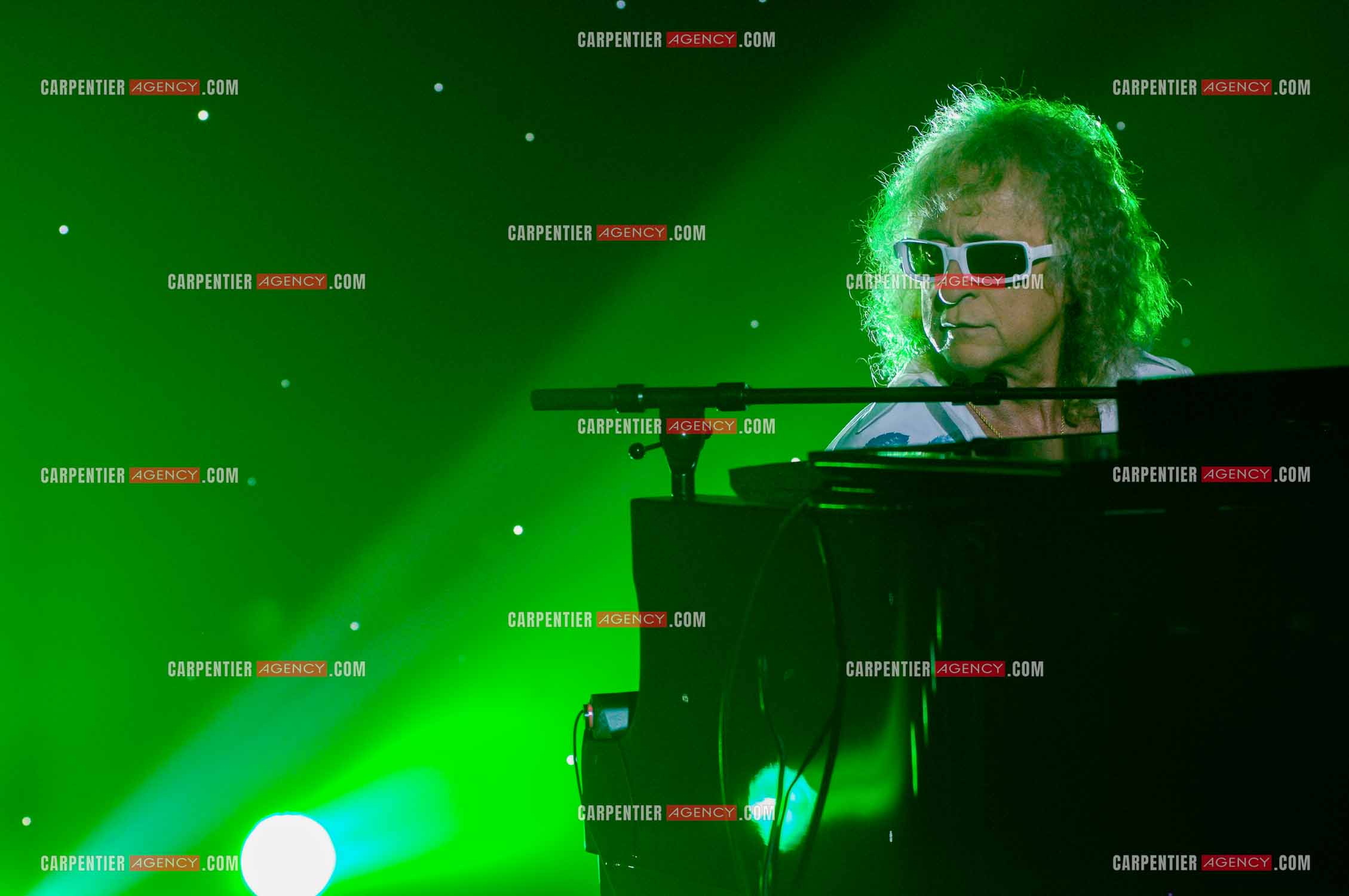 Le chanteur Michel Polnareff lors de ses répétitions au Zénith de Limoges avant d'entamer sa tournée sur toute la France en passant par le POPB de Paris Bercy.         ( Exclusif )