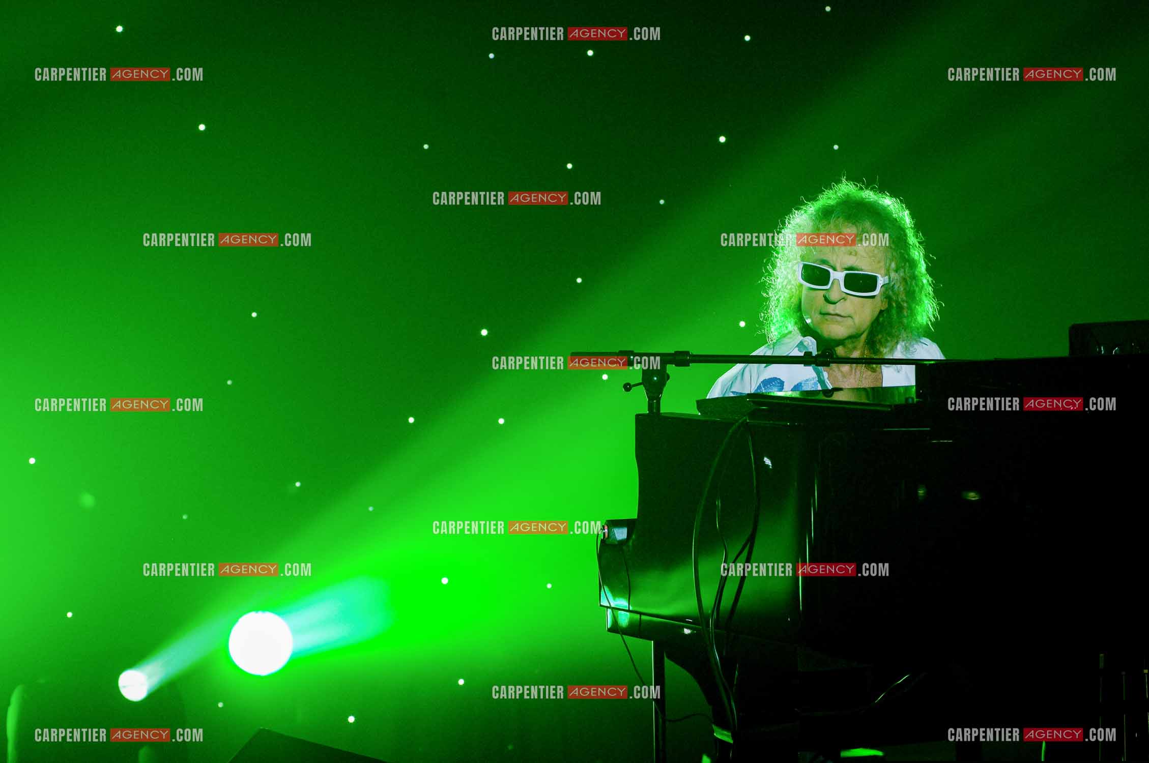 Le chanteur Michel Polnareff lors de ses répétitions au Zénith de Limoges avant d'entamer sa tournée sur toute la France en passant par le POPB de Paris Bercy.         ( Exclusif )