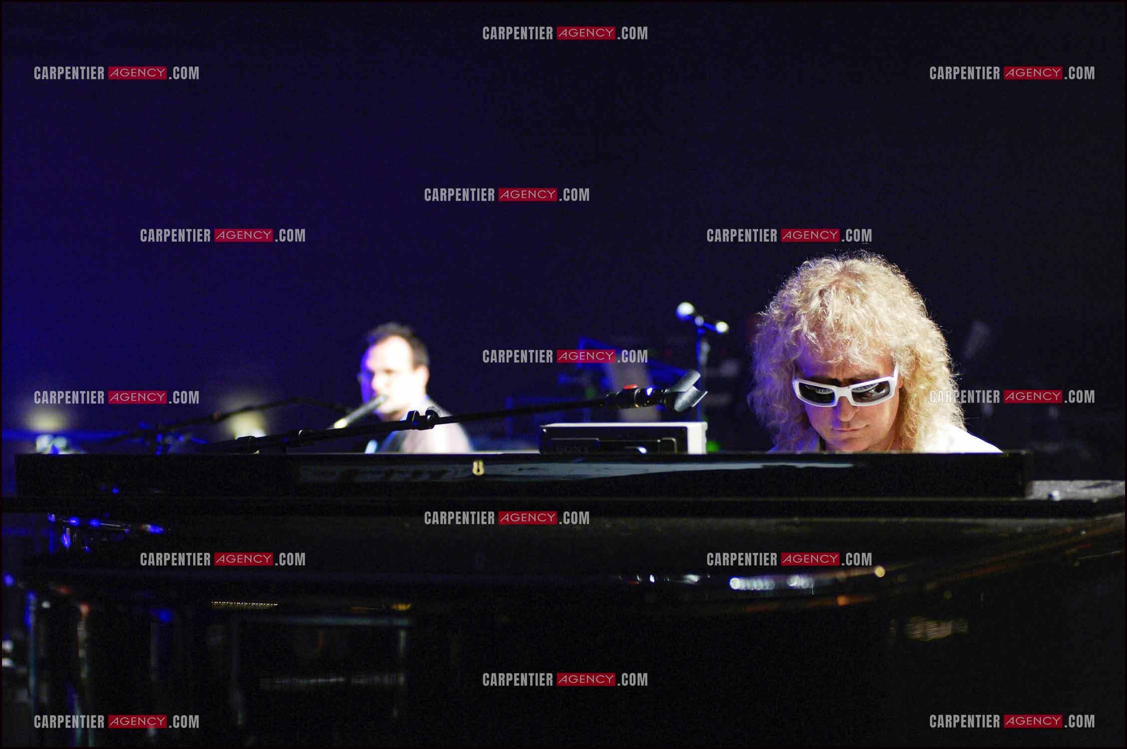 Le chanteur Michel Polnareff lors de ses répétitions au Zénith de Limoges avant d'entamer sa tournée sur toute la France en passant par le POPB de Paris Bercy.         ( Exclusif )