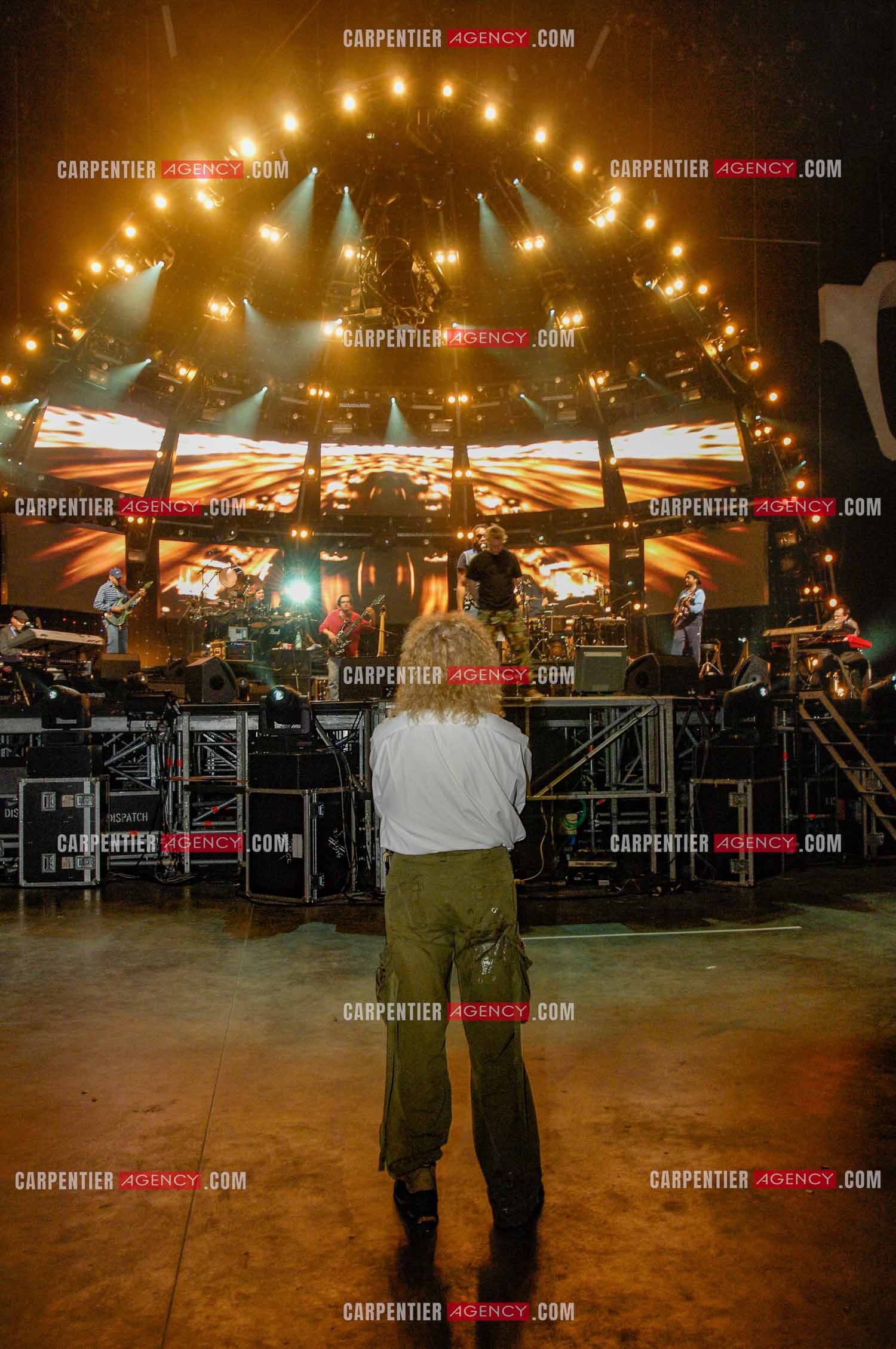 Le chanteur Michel Polnareff lors de ses répétitions au Zénith de Limoges avant d'entamer sa tournée sur toute la France en passant par le POPB de Paris Bercy.         ( Exclusif )