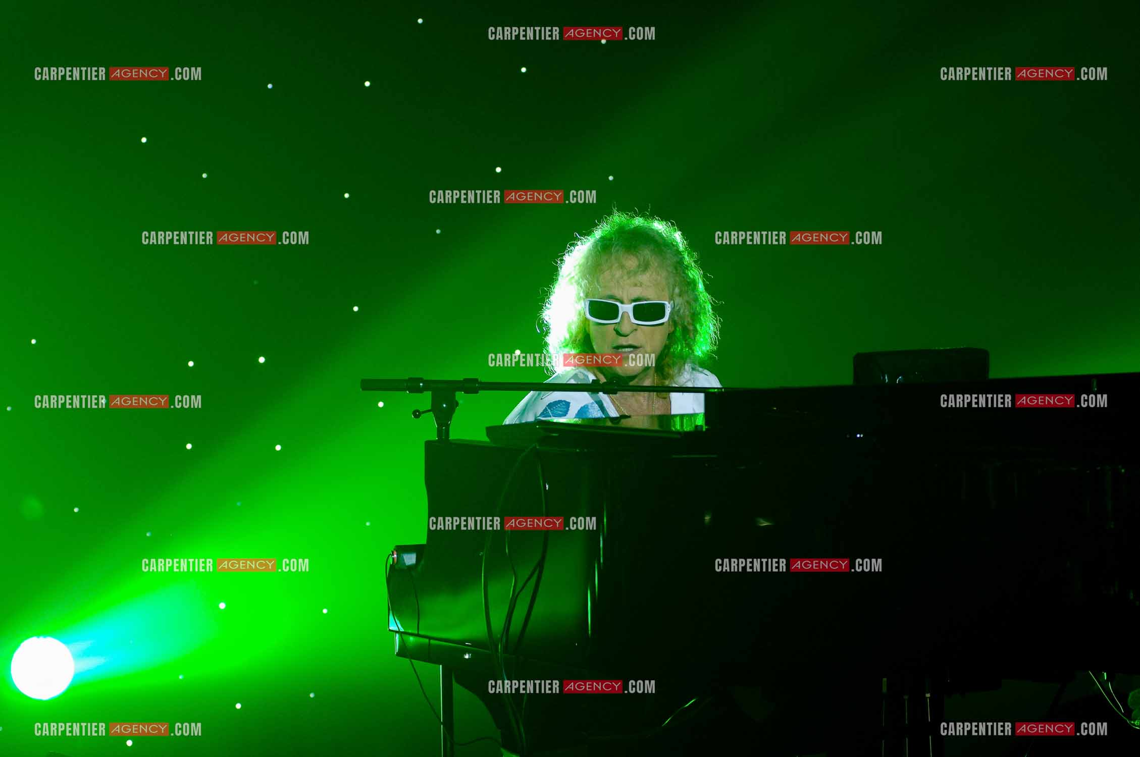 Le chanteur Michel Polnareff lors de ses répétitions au Zénith de Limoges avant d'entamer sa tournée sur toute la France en passant par le POPB de Paris Bercy.         ( Exclusif )