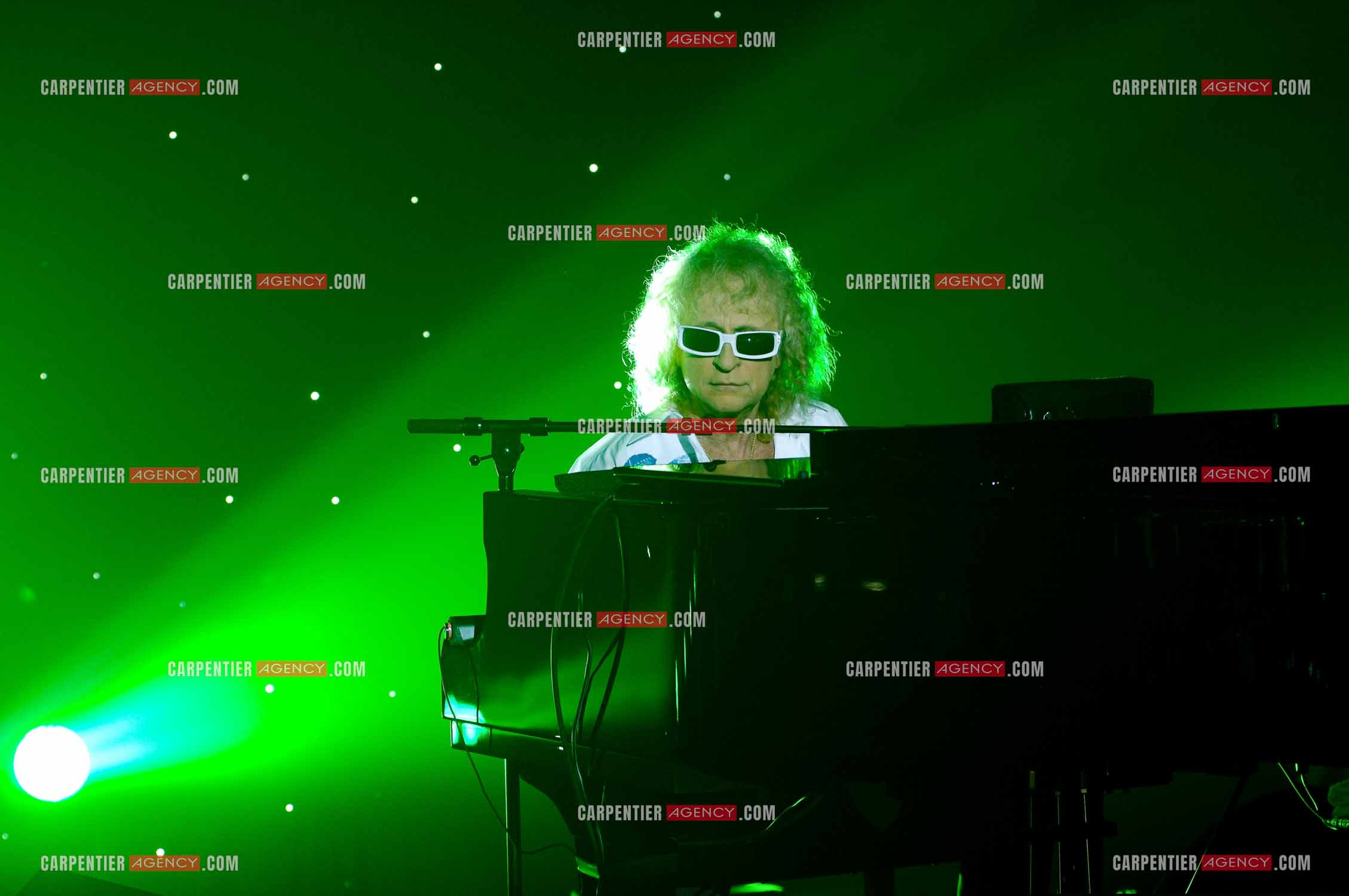 Le chanteur Michel Polnareff lors de ses répétitions au Zénith de Limoges avant d'entamer sa tournée sur toute la France en passant par le POPB de Paris Bercy.         ( Exclusif )