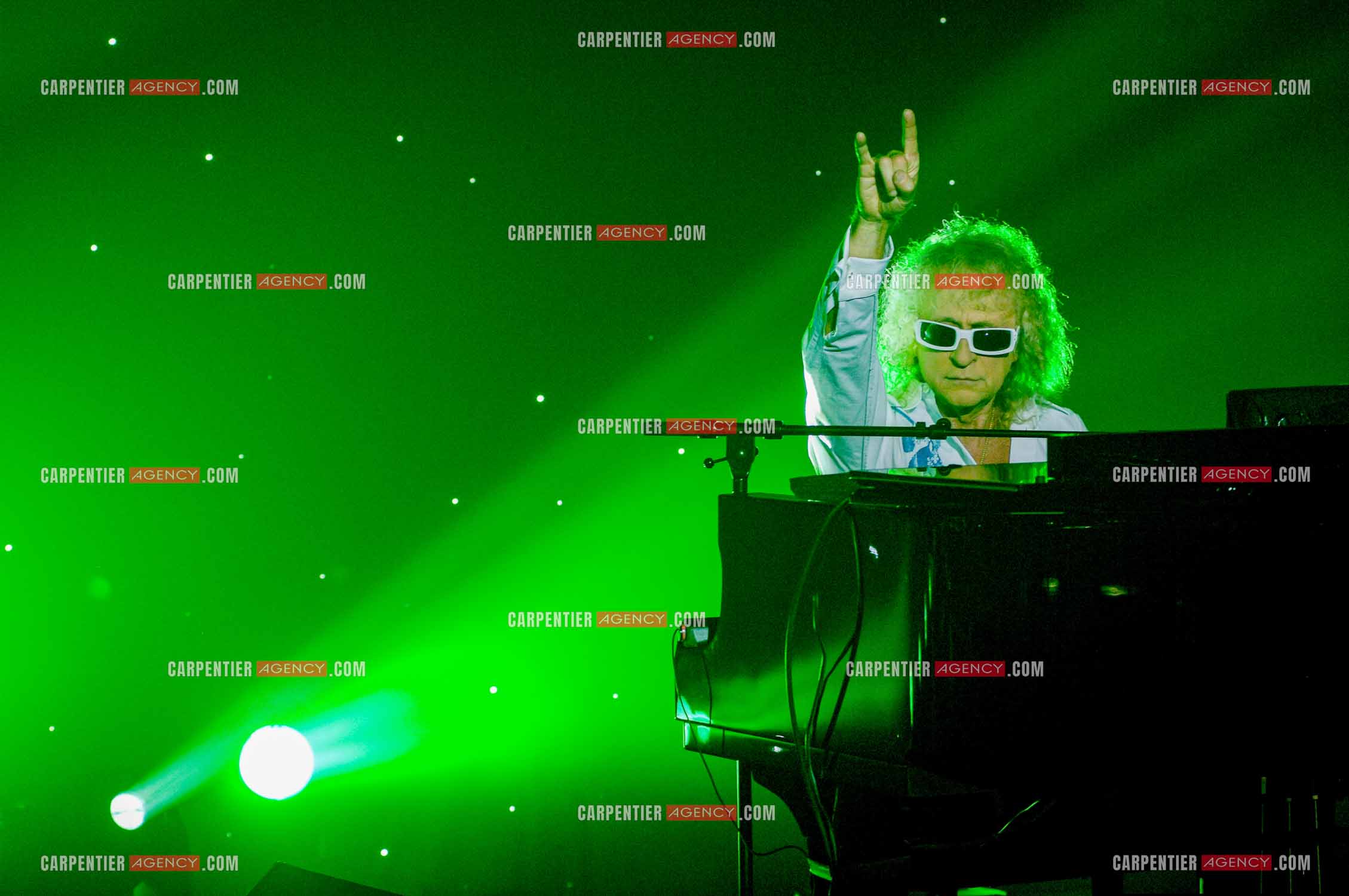 Le chanteur Michel Polnareff lors de ses répétitions au Zénith de Limoges avant d'entamer sa tournée sur toute la France en passant par le POPB de Paris Bercy.         ( Exclusif )