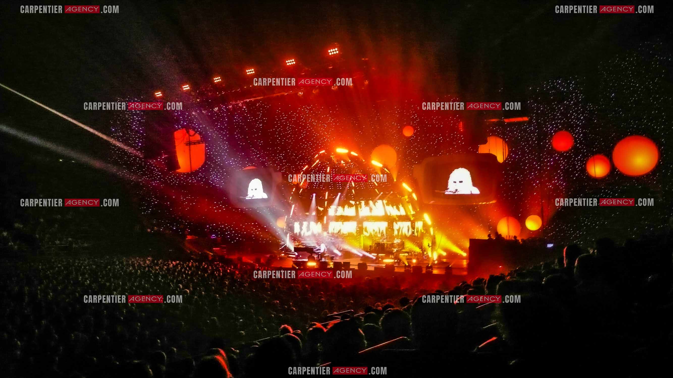 Le chanteur Michel Polnareff en concert au POPB de Paris Bercy en 2007.    ( Exclusif )