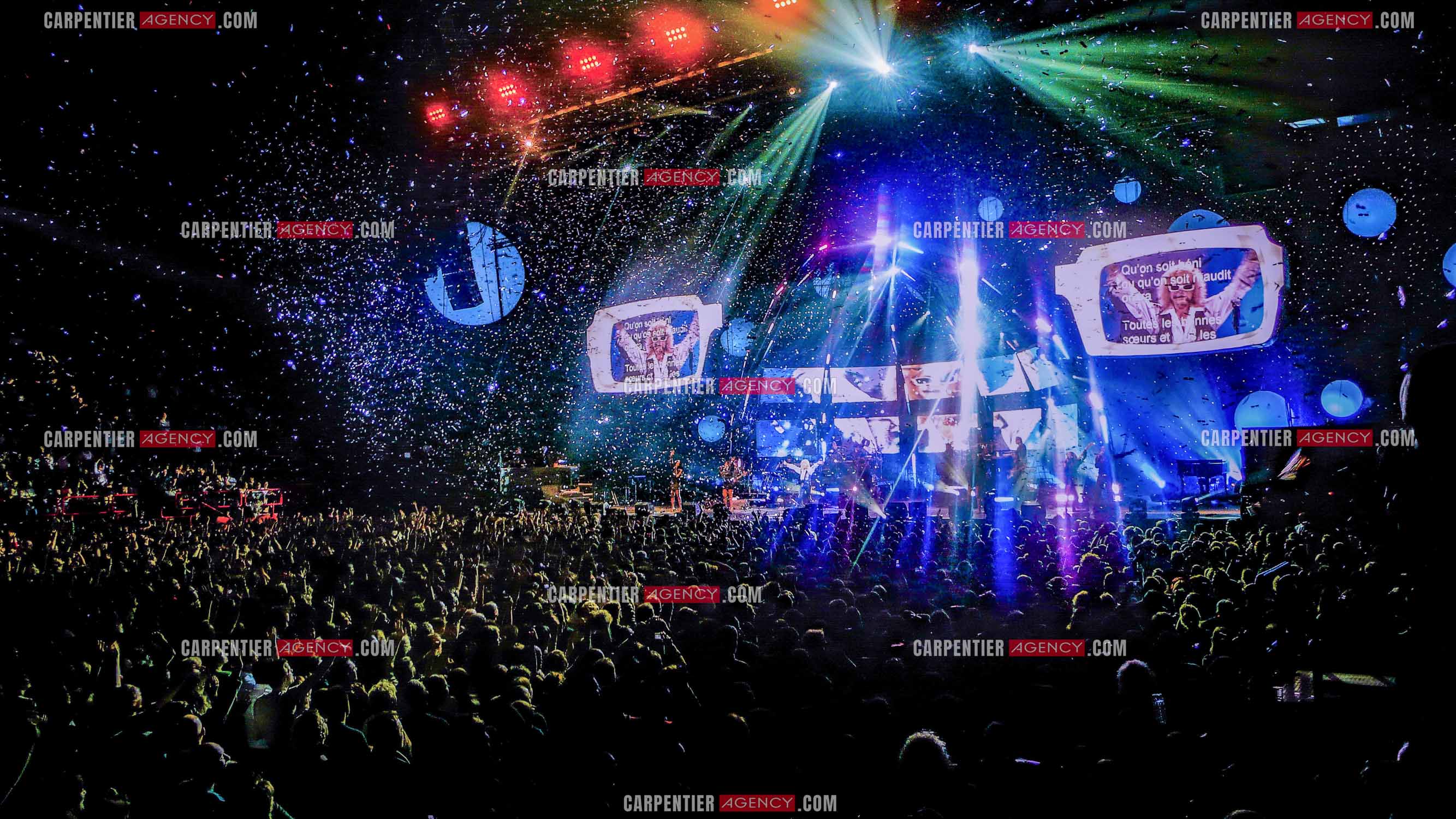 Le chanteur Michel Polnareff en concert au POPB de Paris Bercy en 2007.    ( Exclusif )