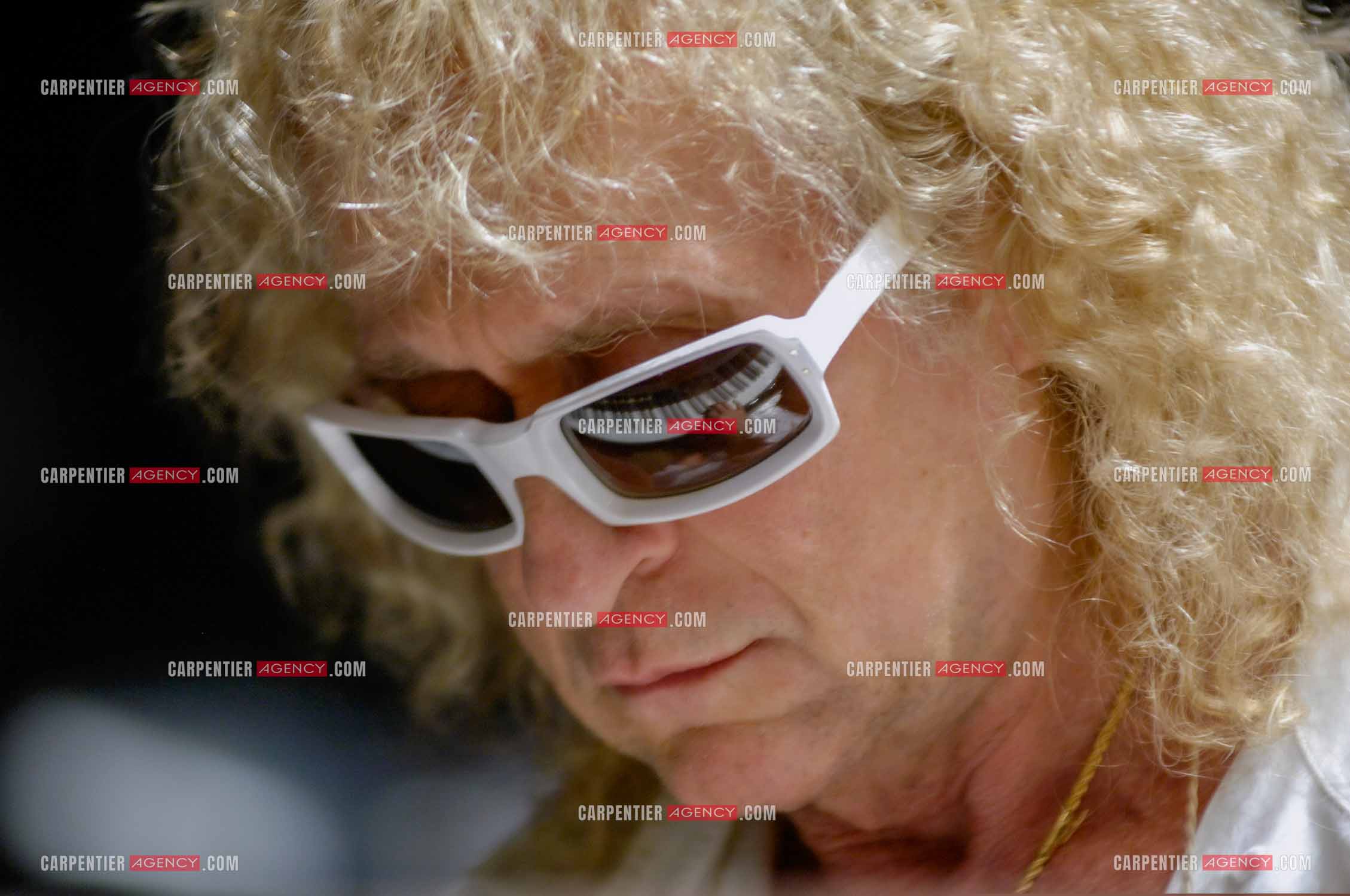 Le chanteur Michel Polnareff lors de ses répétitions au Zénith de Limoges avant d'entamer sa tournée sur toute la France en passant par le POPB de Paris Bercy.         ( Exclusif )