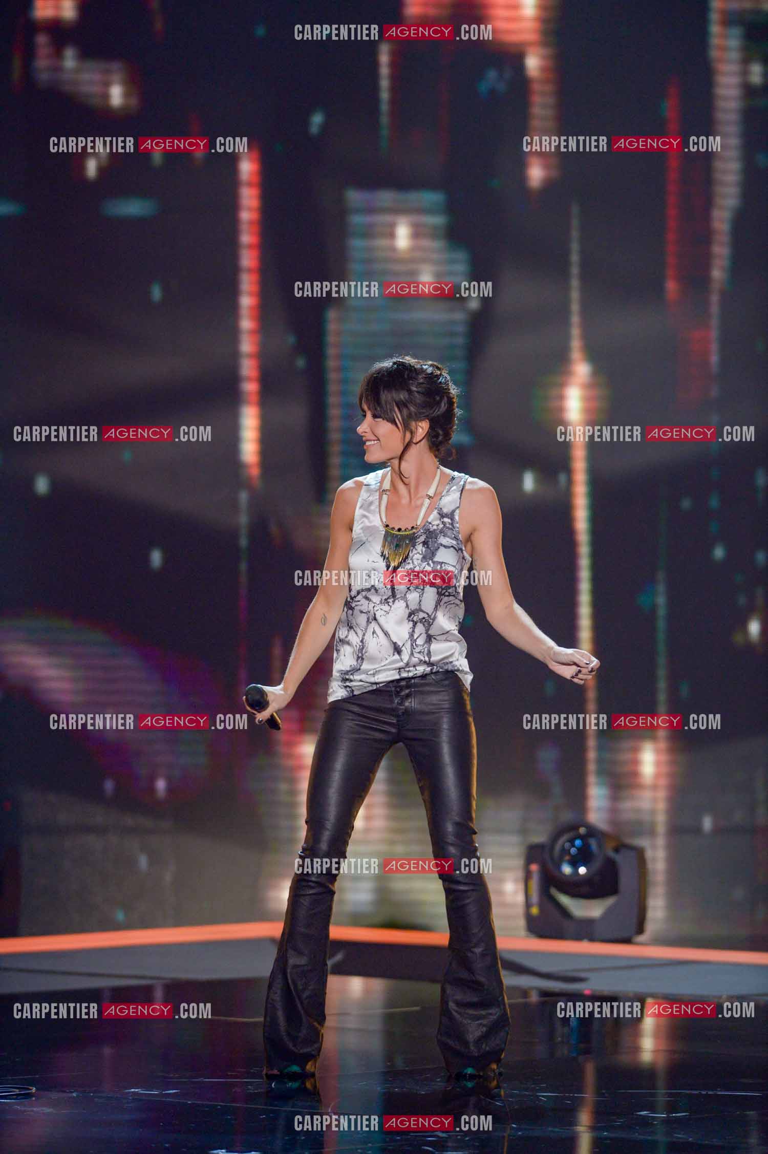 La chanteuse Jenifer Bartoli coach vocal de l'émission The Voice Kid's.  ( Exclusif )