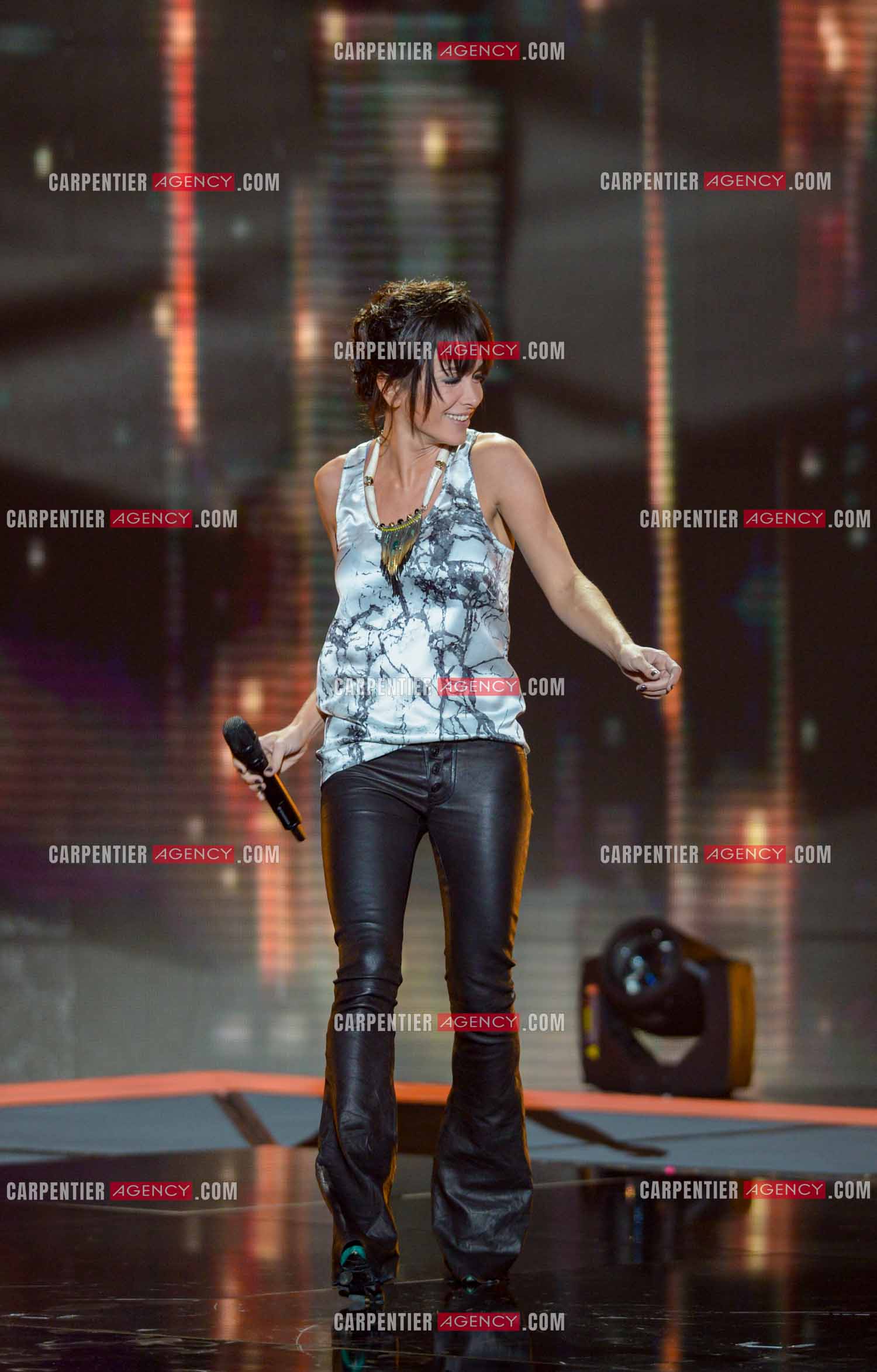 La chanteuse Jenifer Bartoli coach vocal de l'émission The Voice Kid's.  ( Exclusif )