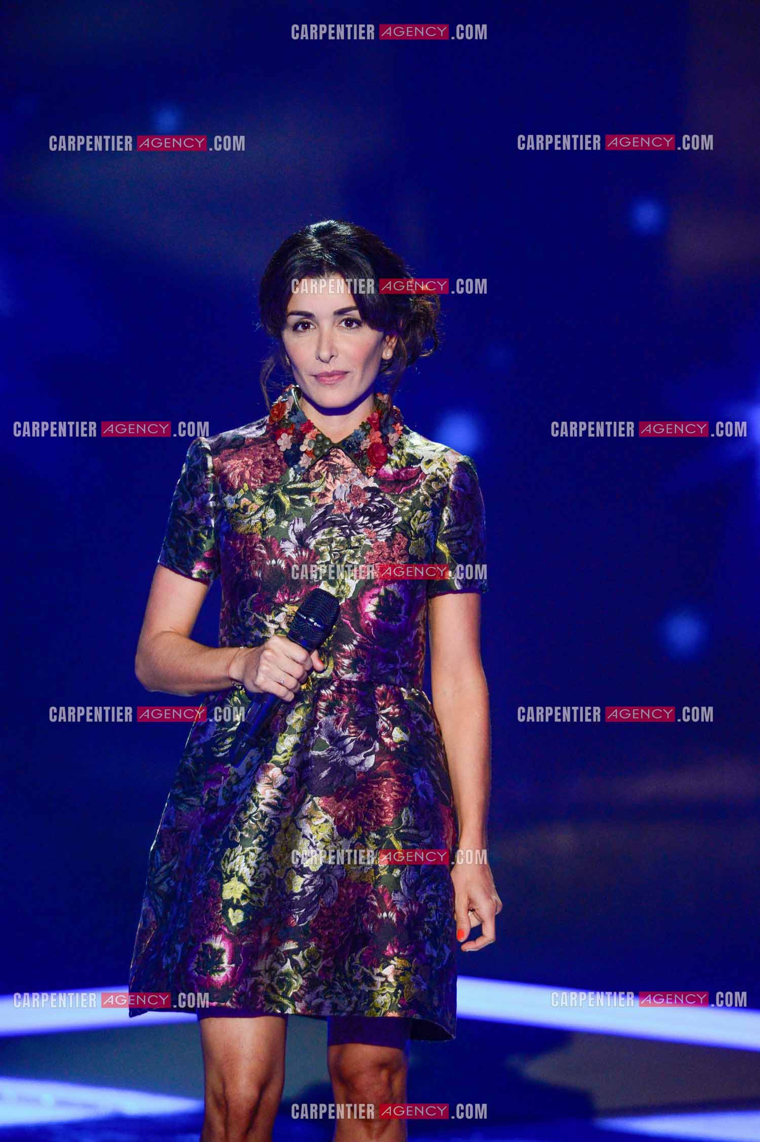 La chanteuse Jenifer Bartoli en concert.