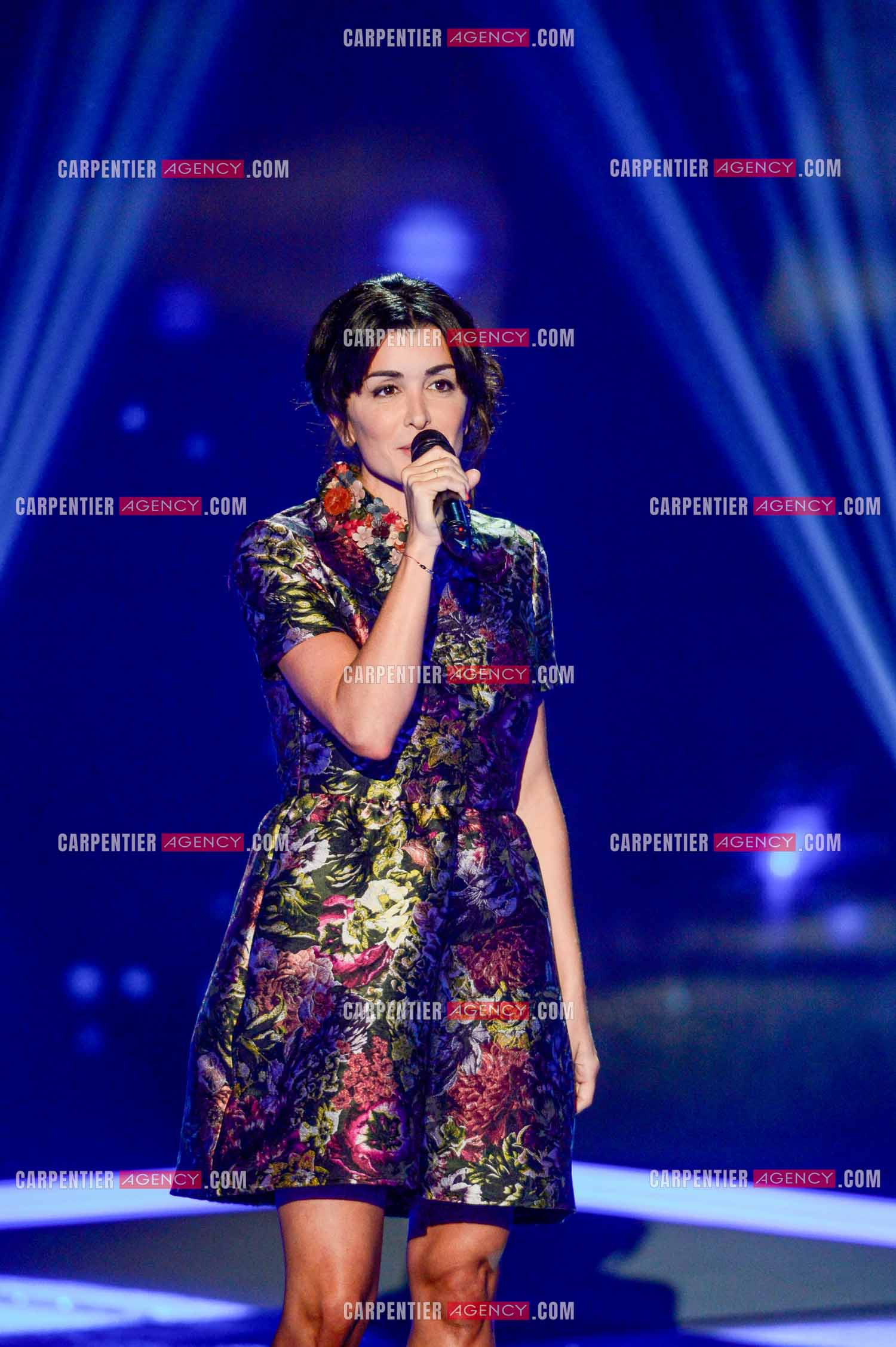 La chanteuse Jenifer Bartoli en concert.