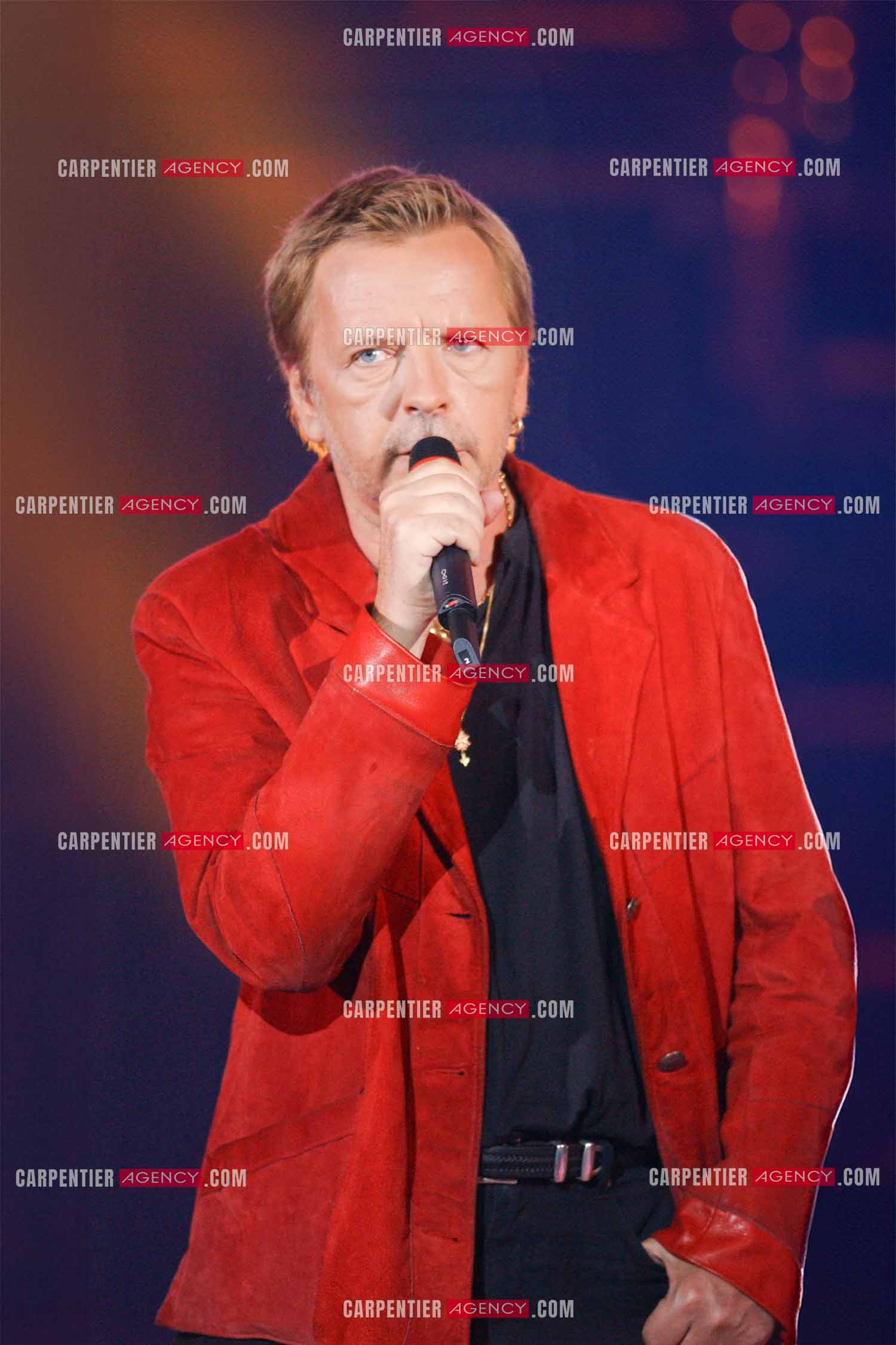 Le chanteur Renaud invité pour l'anniversaire des 20 ans du Zénith de Paris.