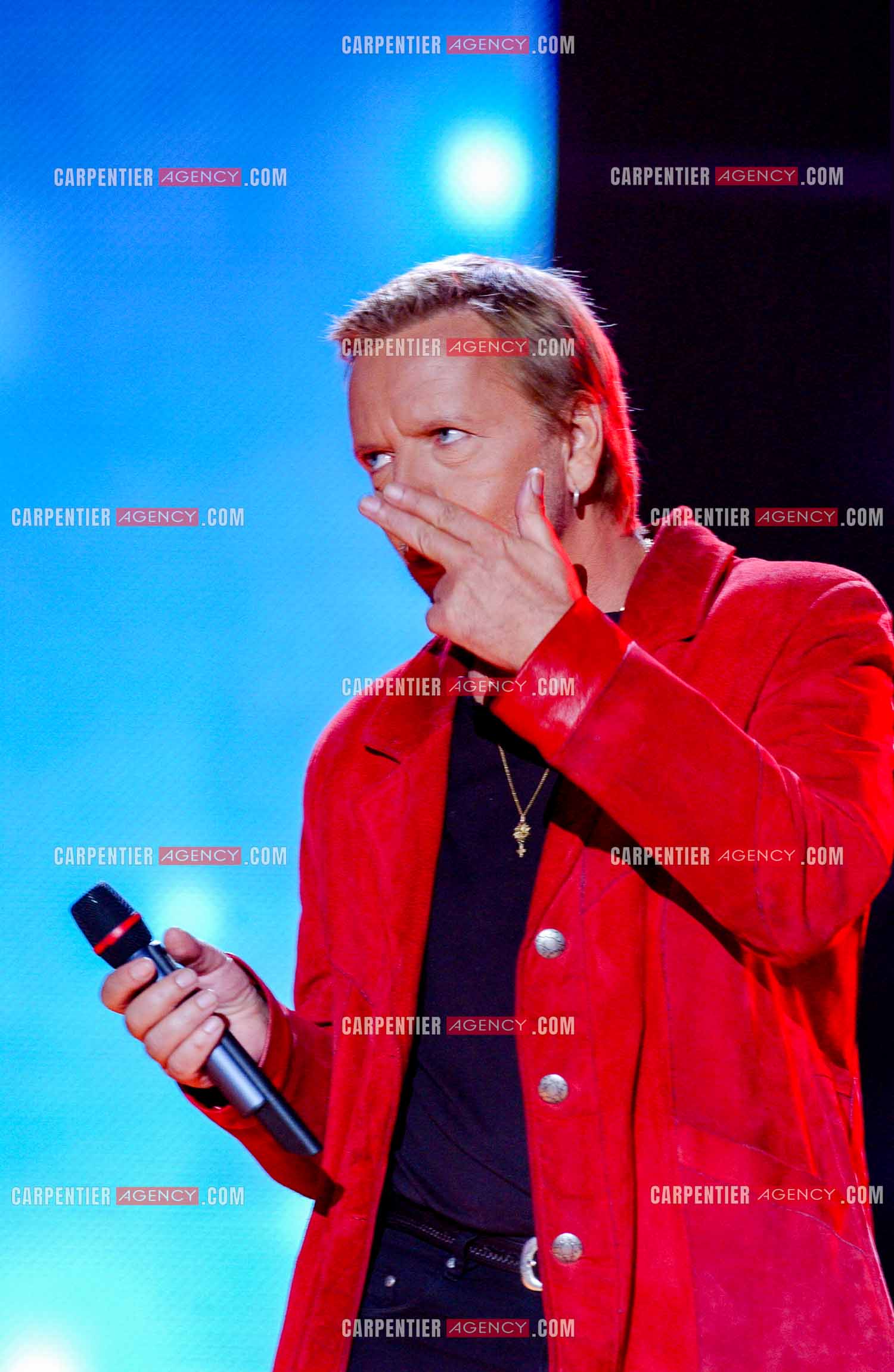 Le chanteur Renaud invité pour l'anniversaire des 20 ans du Zénith de Paris.