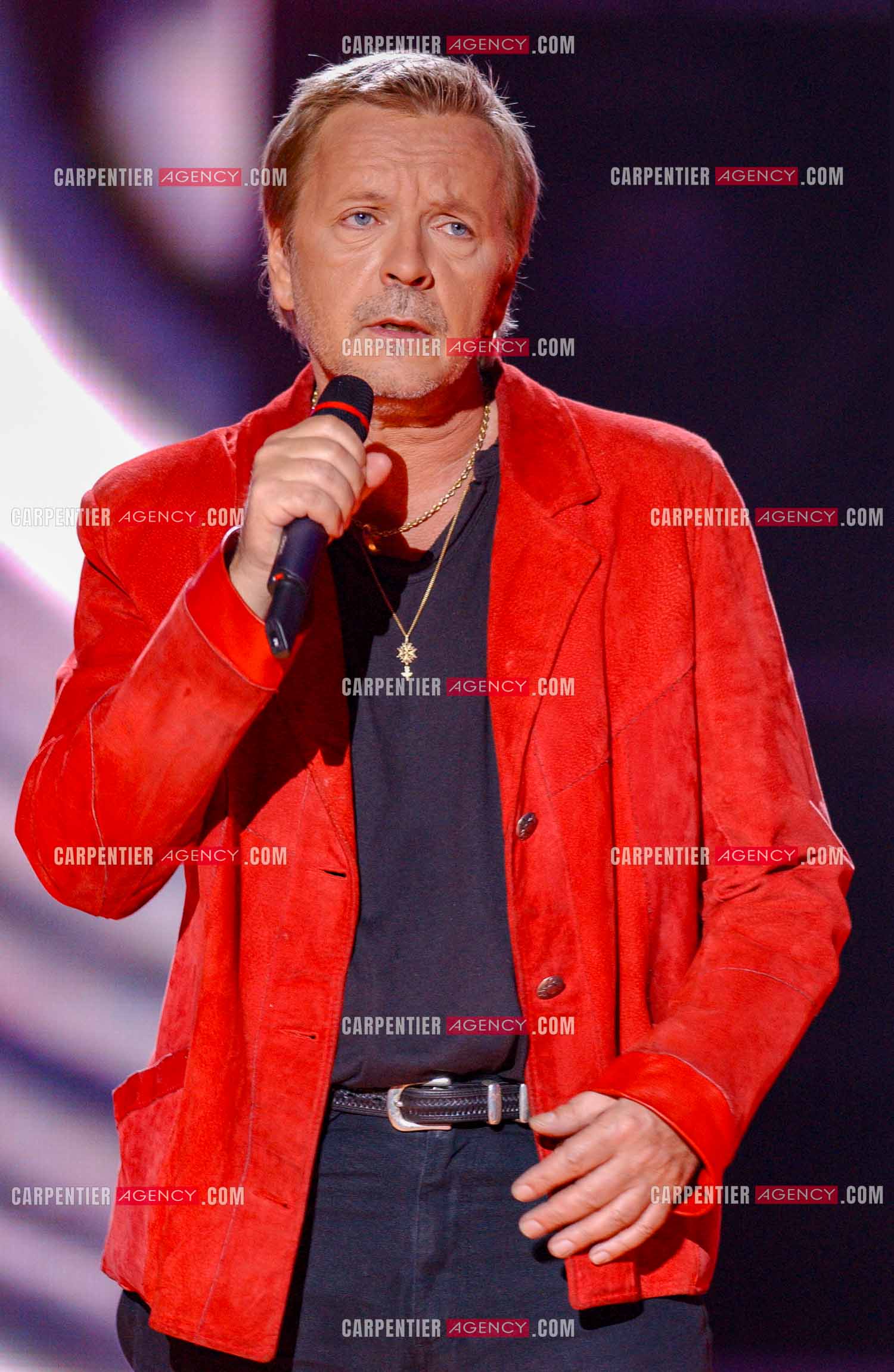 Le chanteur Renaud invité pour l'anniversaire des 20 ans du Zénith de Paris.