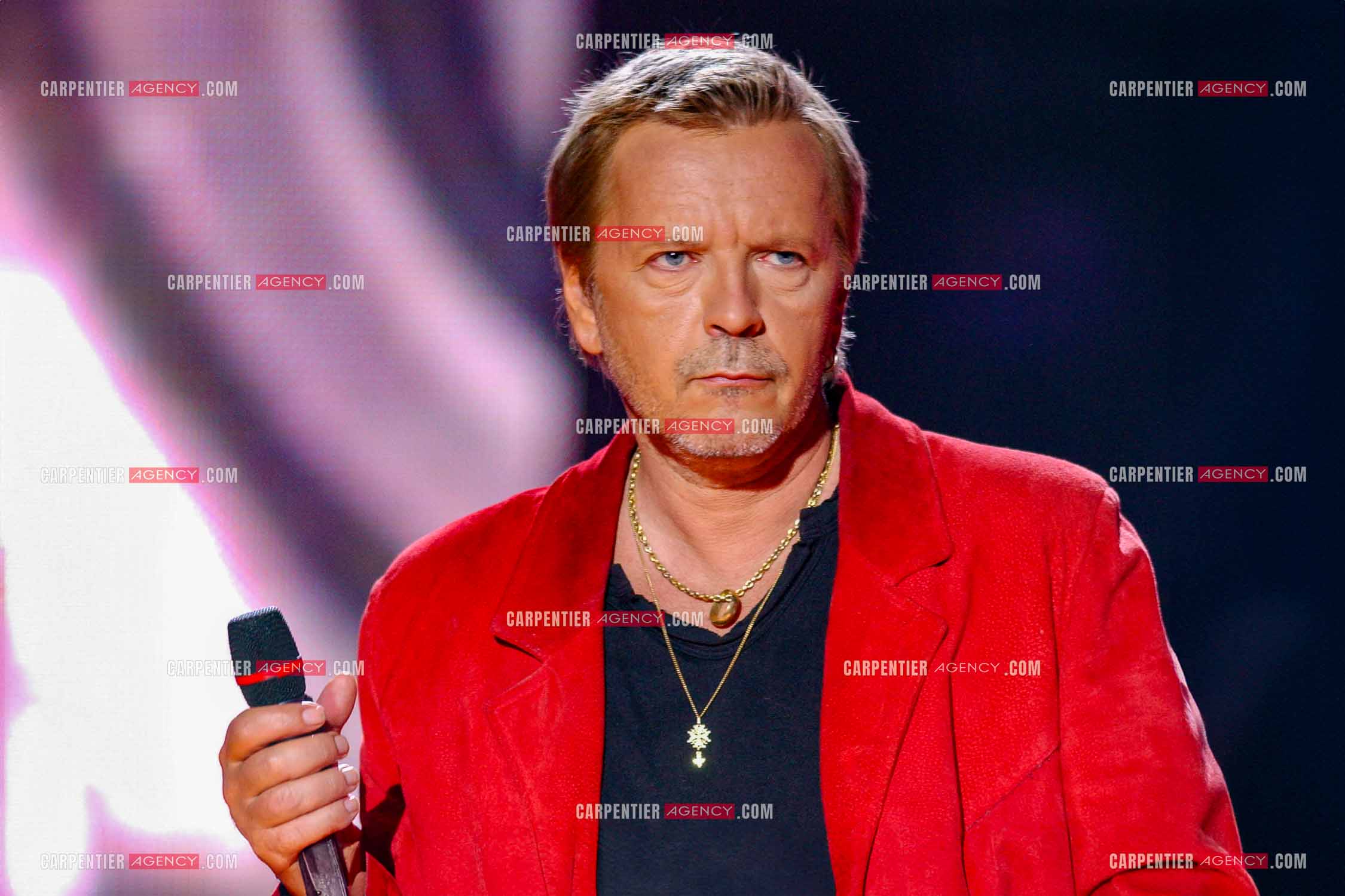 Le chanteur Renaud invité pour l'anniversaire des 20 ans du Zénith de Paris.