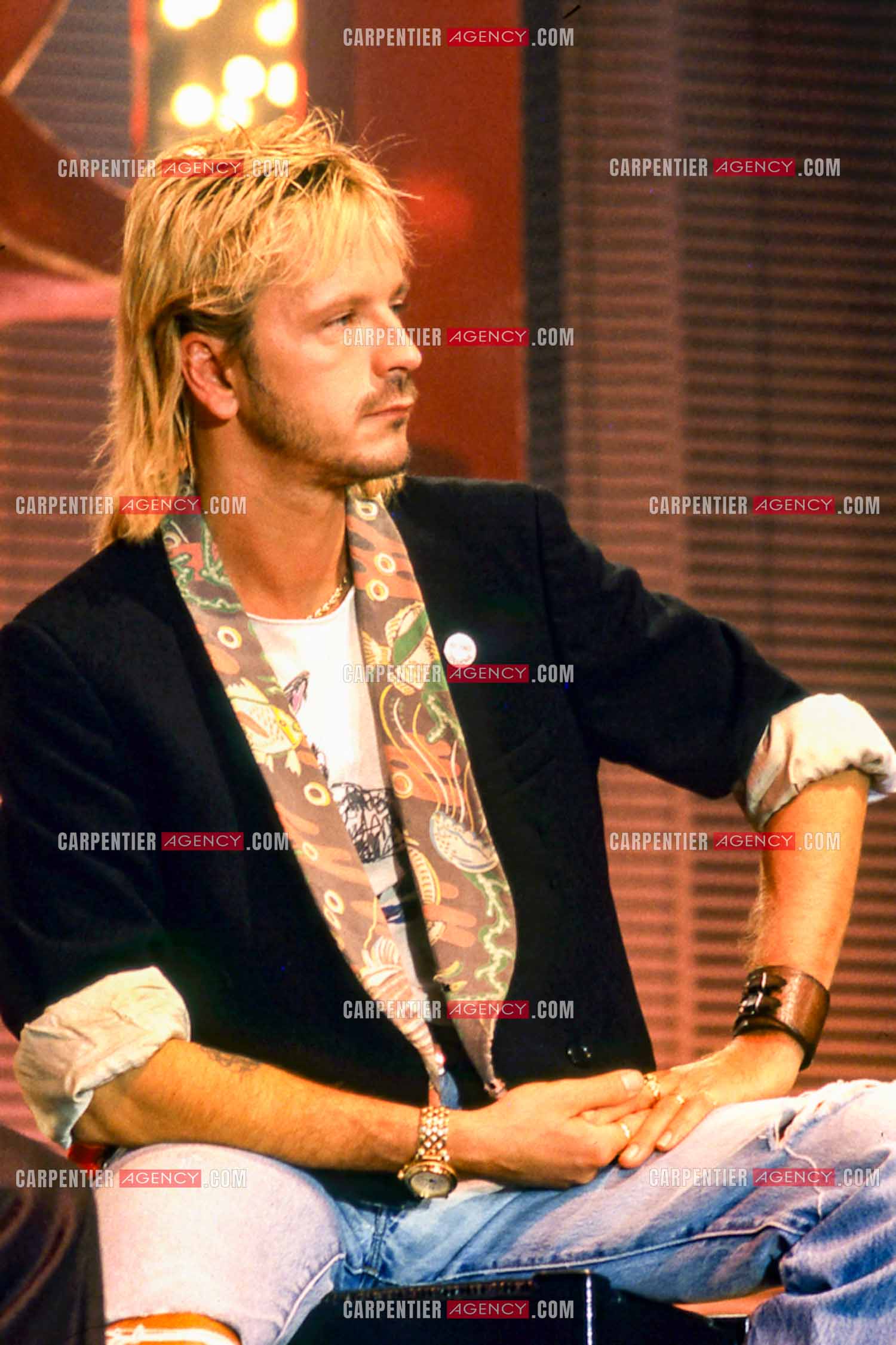 Émission présentéec par Philippe Risoli de quatre concerts dans quatre villes “LA NOUVELLE AFFICHE“ “LA NOUVELLE AFFICHE“. Le chanteur Renaud.  ( Exclusif )