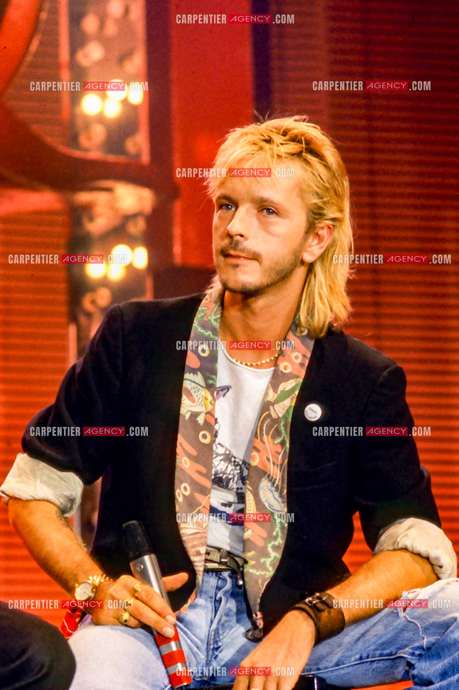 Émission présentéec par Philippe Risoli de quatre concerts dans quatre villes “LA NOUVELLE AFFICHE“ “LA NOUVELLE AFFICHE“. Le chanteur Renaud.  ( Exclusif )