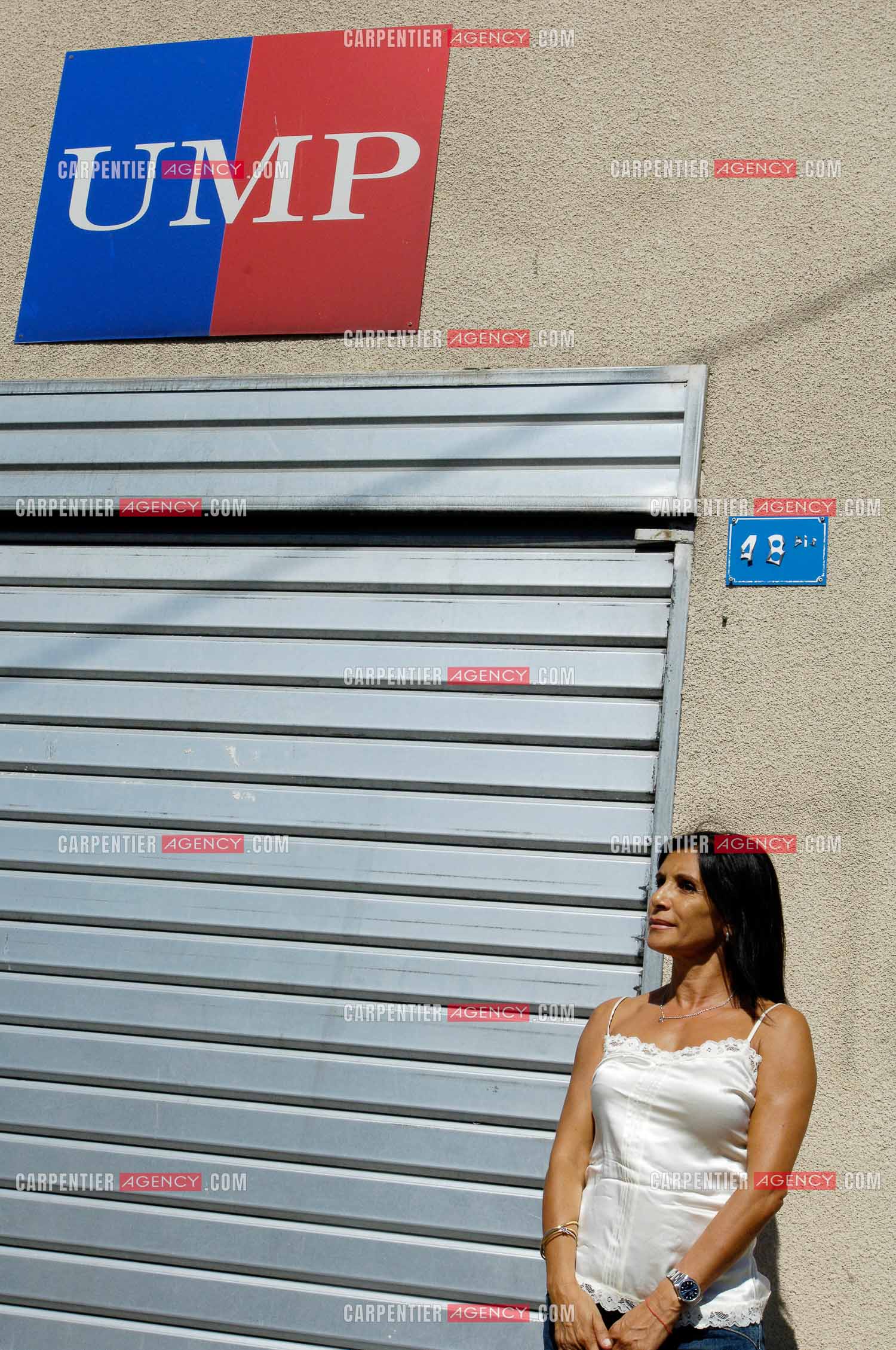 Nora Preziosi femme politique française Adjointe au Maire de Marseille Jean-Claude Gaudin, et chargé des femmes, conseillère Régionale Région Sud. ( Exclue )