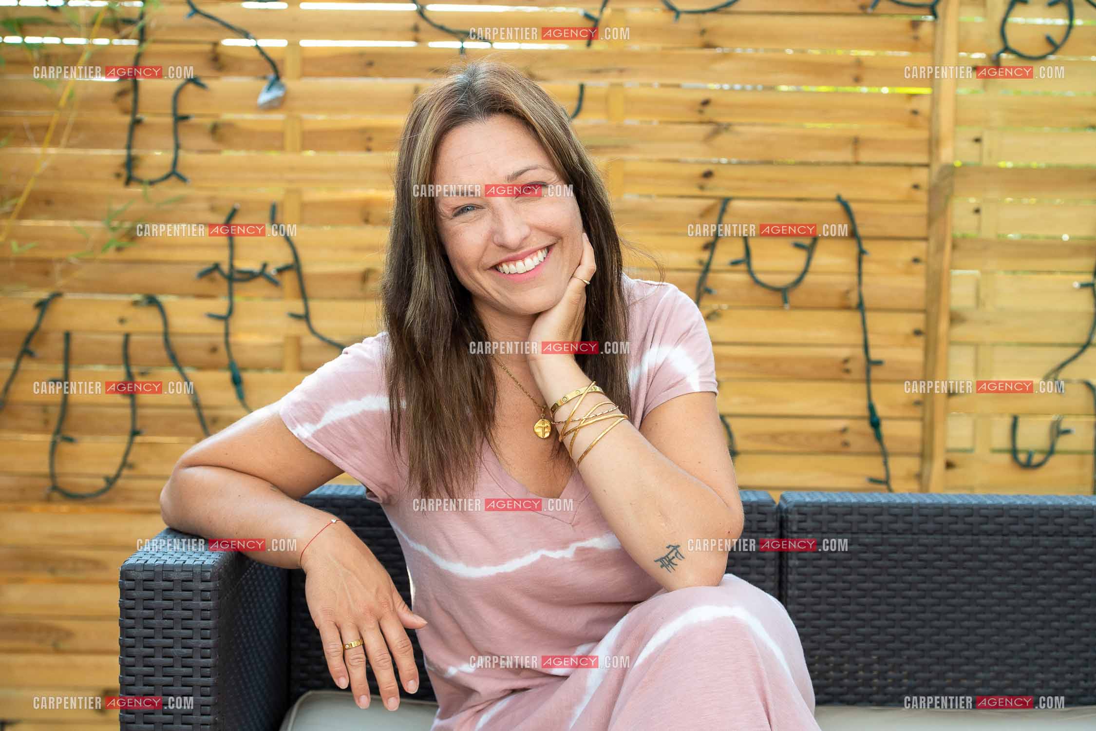 La chanteuse Natasha St Pier en concert pour le festival de Sanary sur mer.  ( Exclusif )