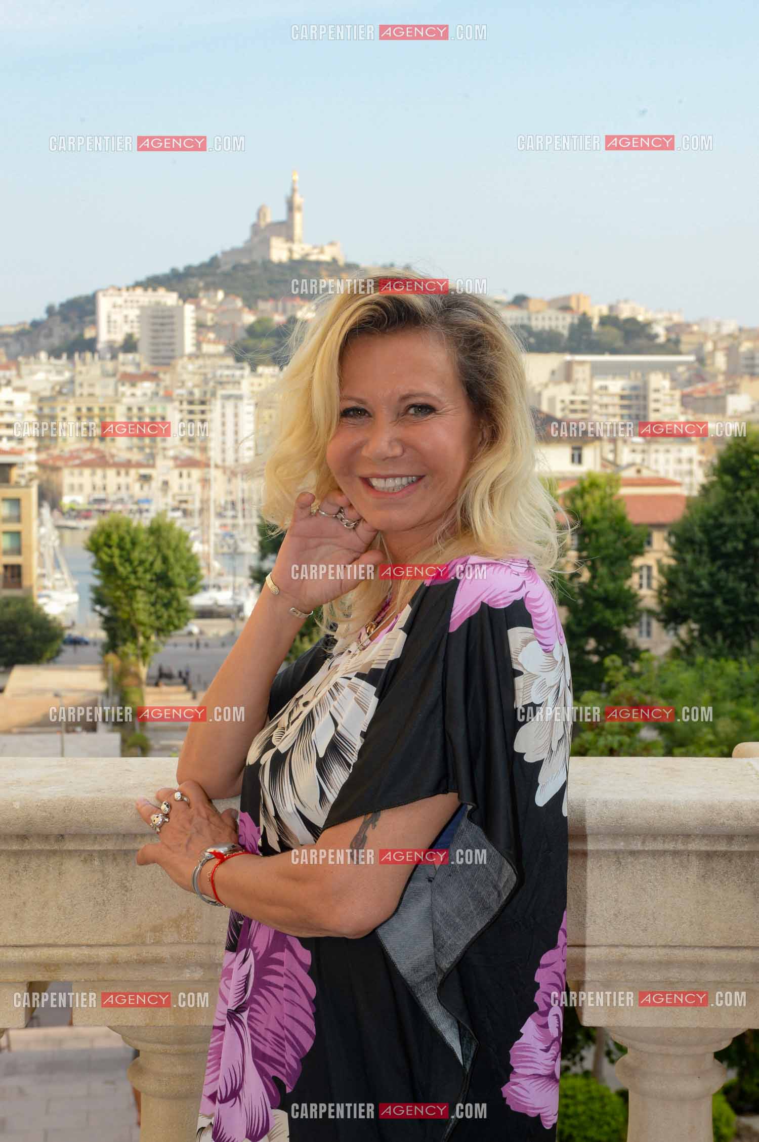 L'actrice Fiona Gélin.  ( Exclusif )