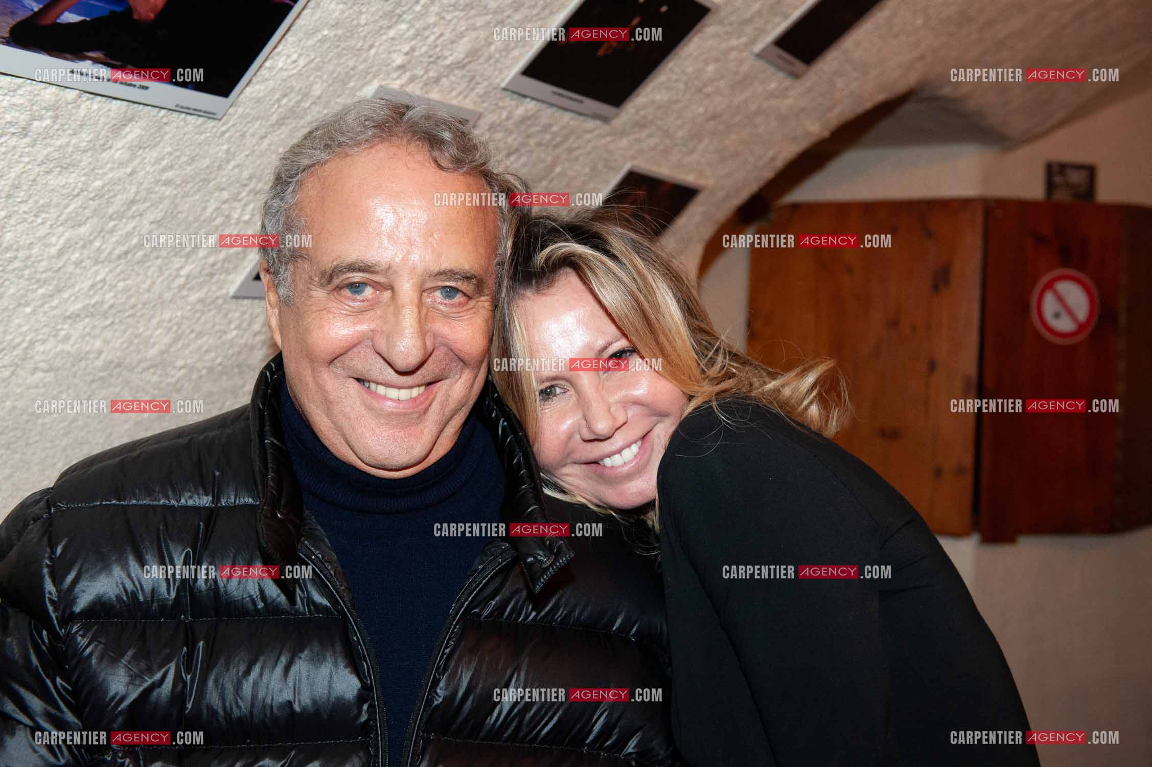 La chanteuse Fiona Gélin en concert à la salle “ Le Caveau de la République “. Daniel Hechter et Fiona Gélin.      ( Exclusif )