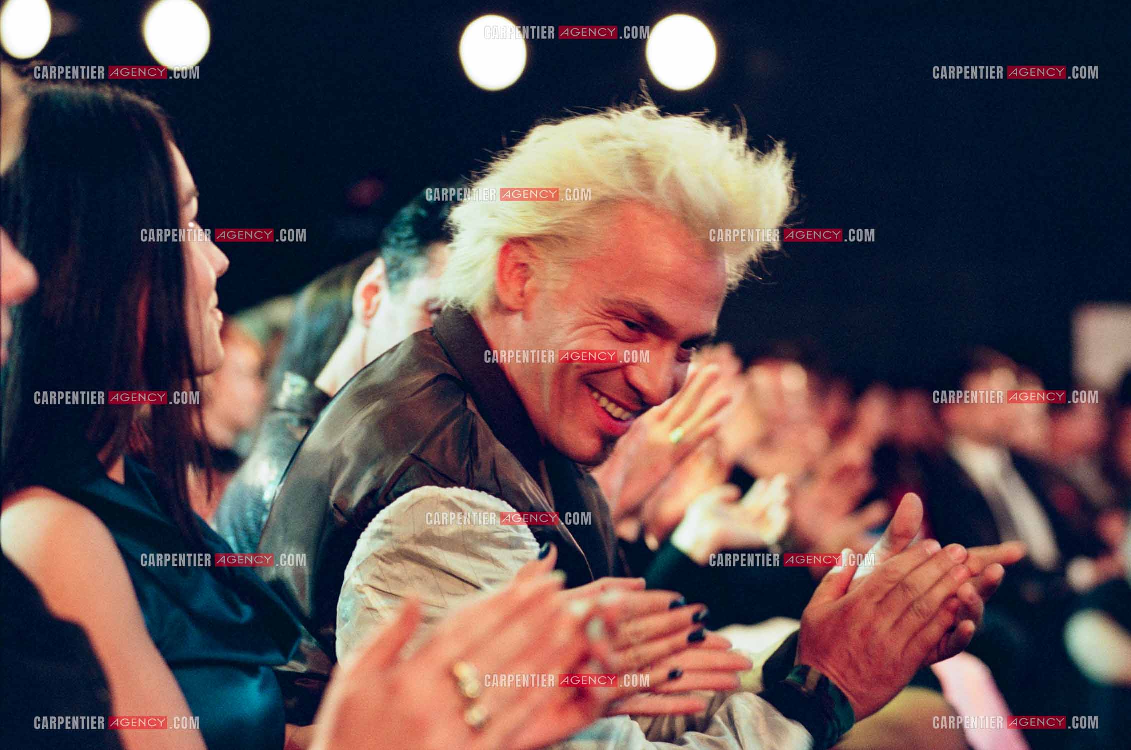 13e cérémonie des Victoires de la musique à l'Olympia le 20 Février 1998. Le chanteur Florent Pagny.