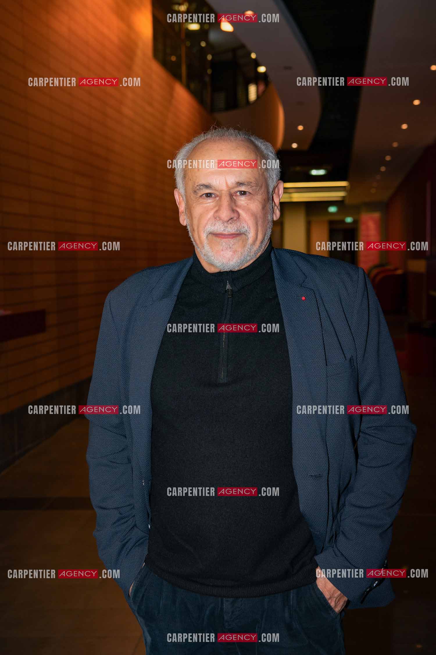 L'acteur Francis PERRIN à Marseille au théâtre de l'Odéon.   ( Exclusif )