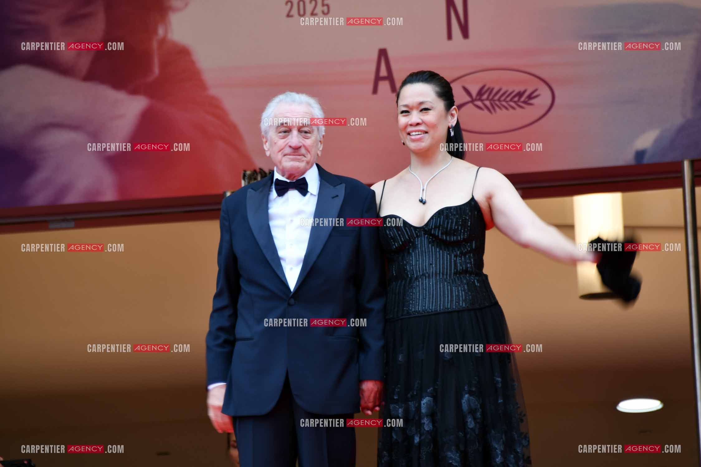 78e Festival de Cannes  le 13 mai 2025. L'acteur Américain et sa compagne Tiffany Chen.