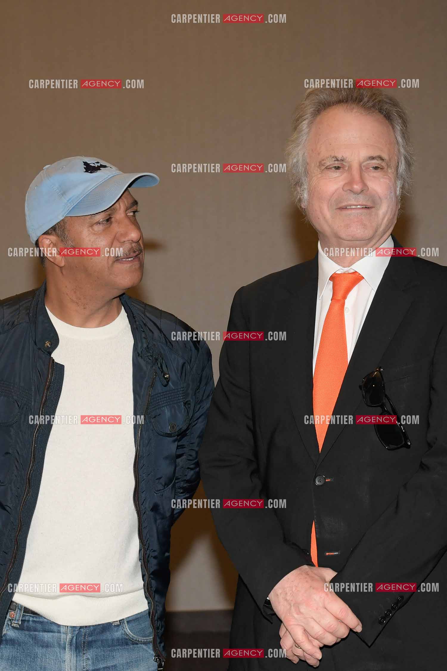 Franz-Olivier Giesbert et Pascal Légitimus.     (Exclusif )