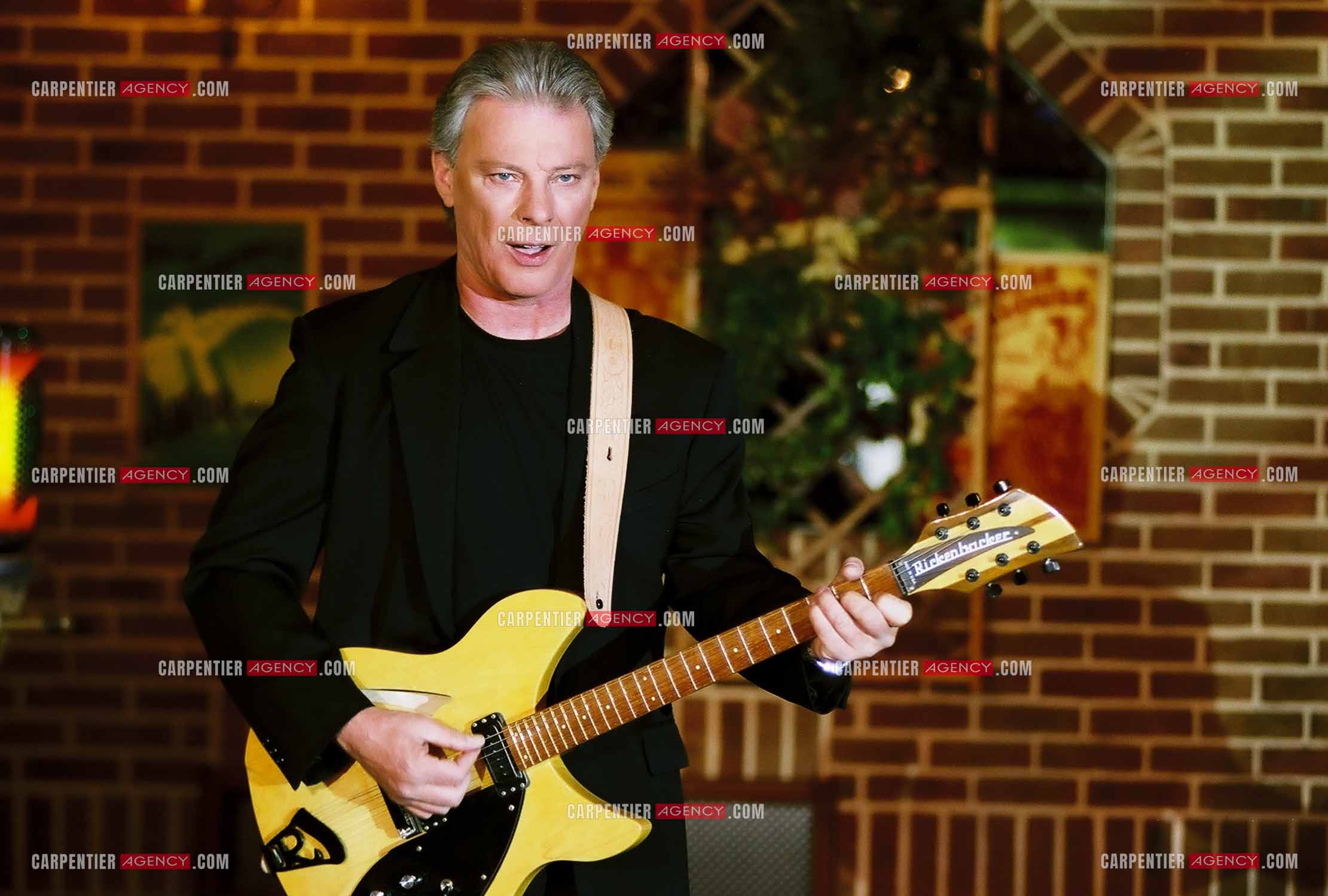 Le chanteur Herbert Léonard lors d'un Gala en 2004.    ( Exclusif )