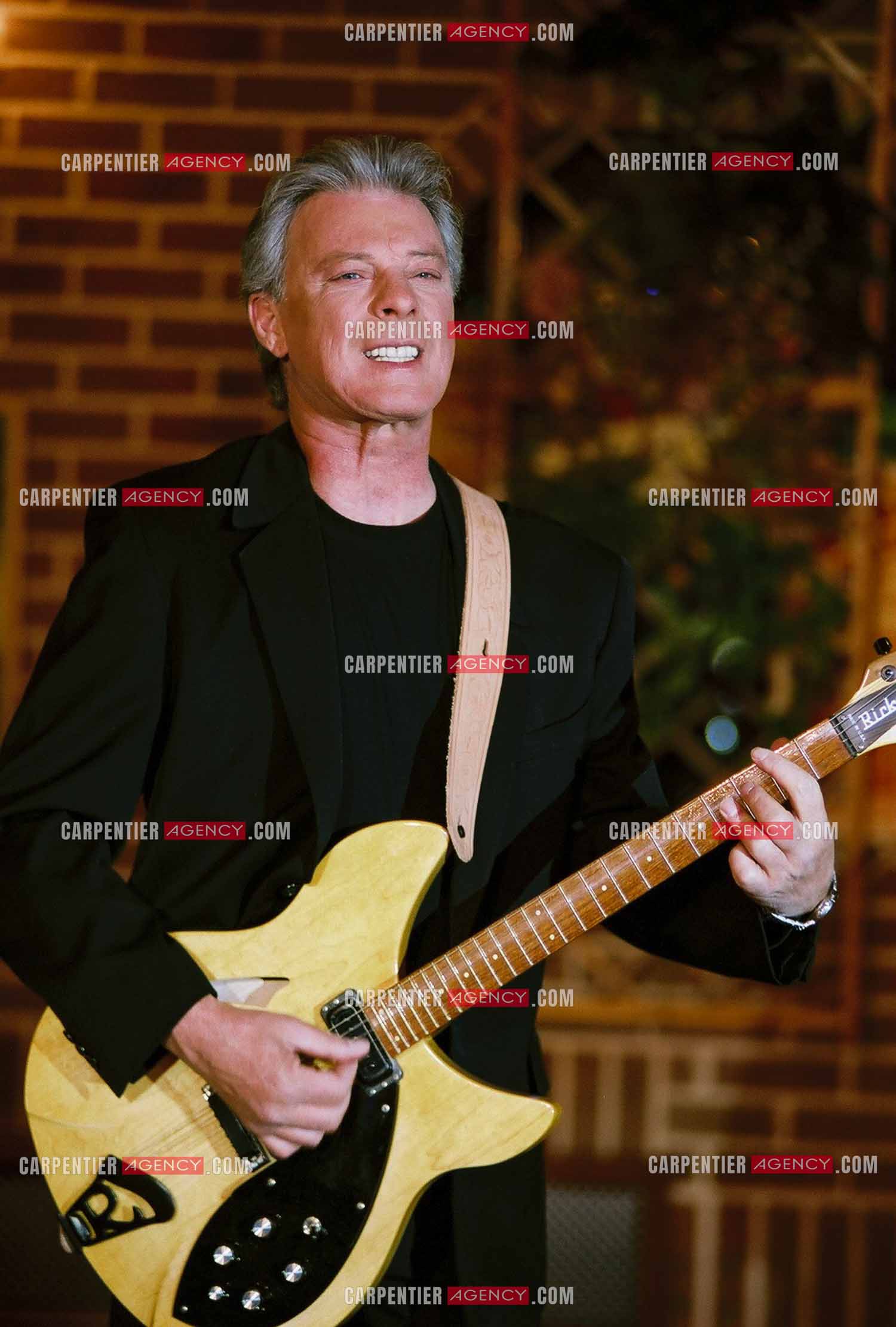 Le chanteur Herbert Léonard lors d'un Gala en 2004.    ( Exclusif )