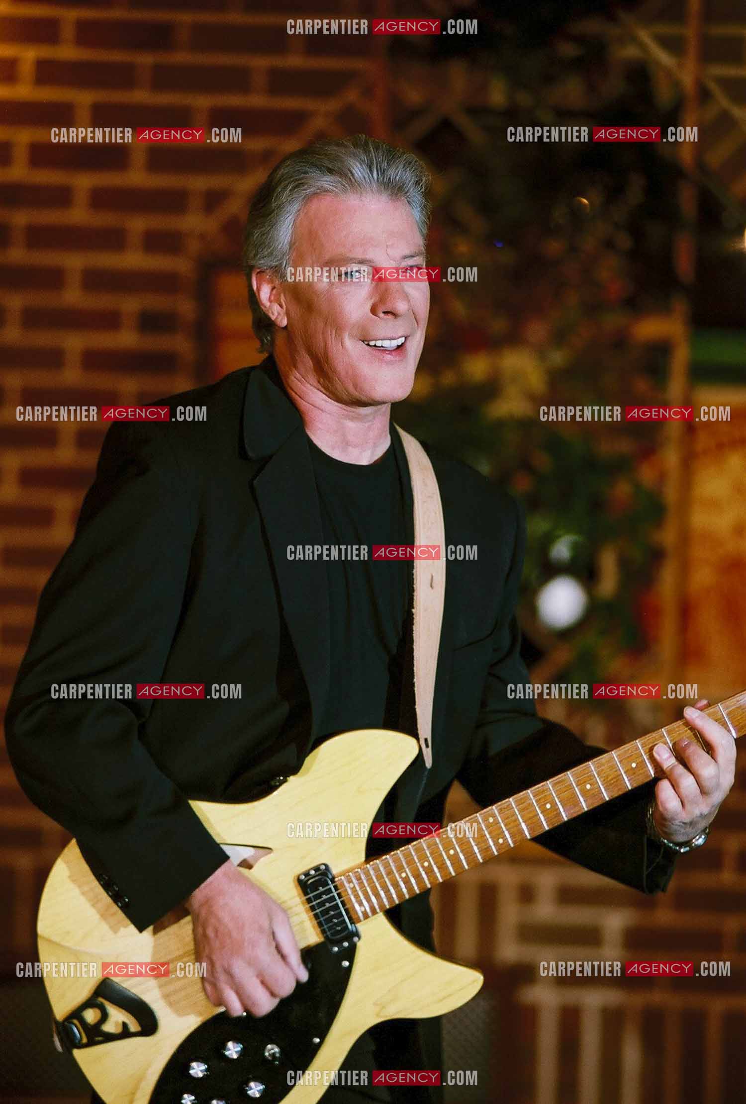 Le chanteur Herbert Léonard lors d'un Gala en 2004.    ( Exclusif )