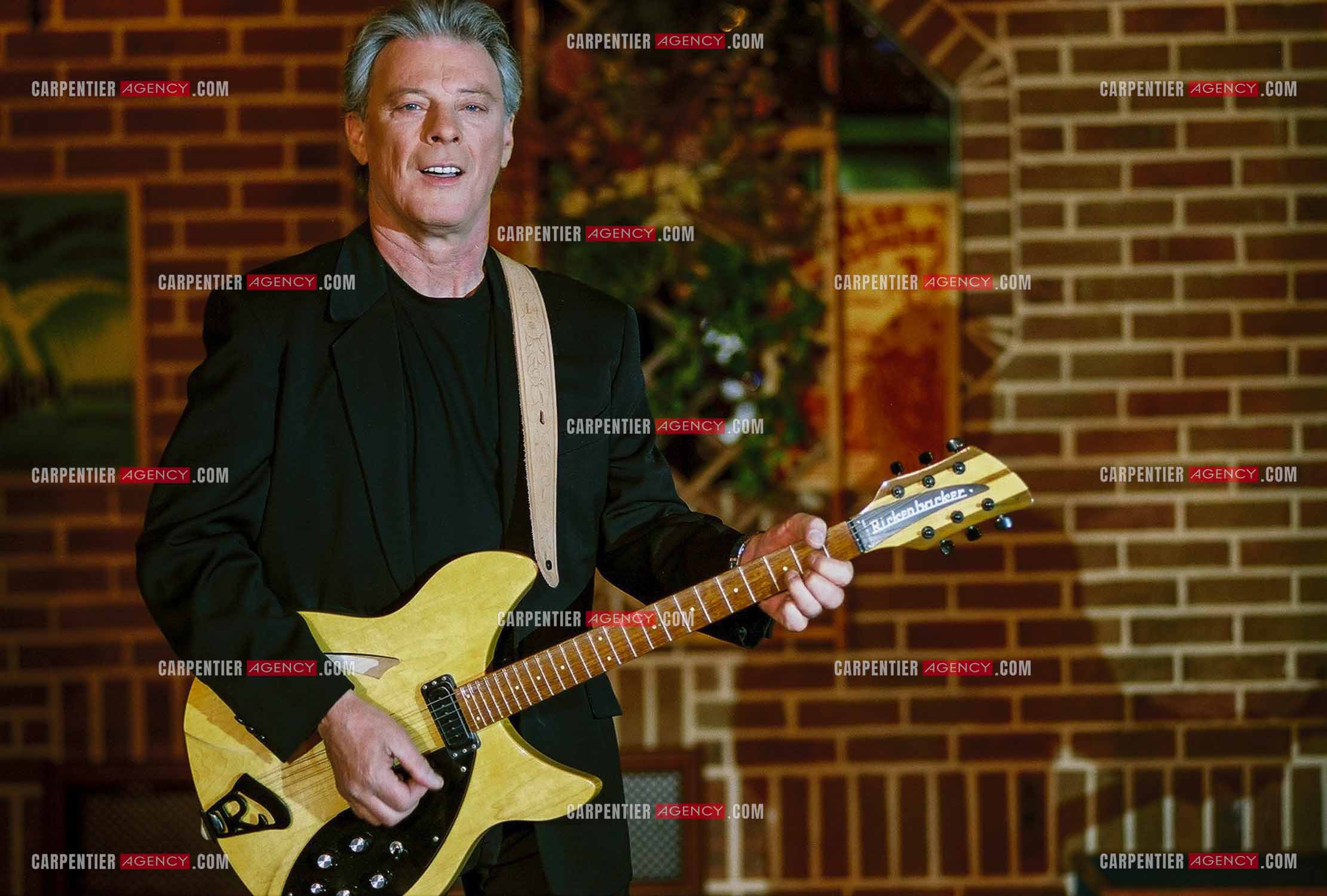 Le chanteur Herbert Léonard lors d'un Gala en 2004.    ( Exclusif )